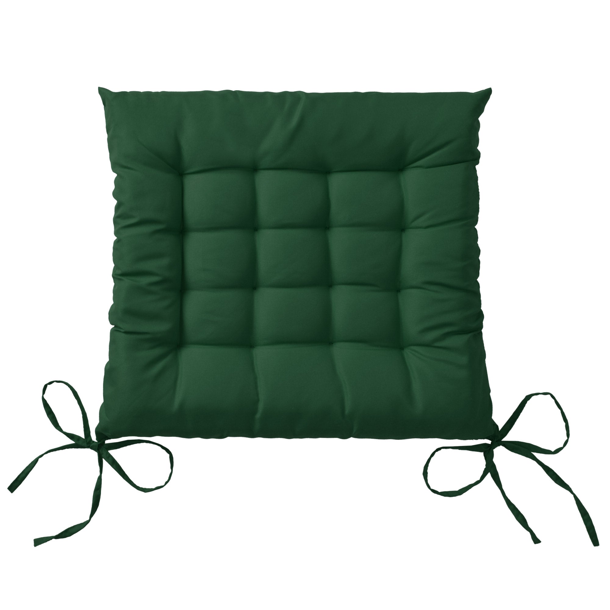 Beautissu Indoor & Outdoor Stuhlkissen 40x40x5 cm – Sitzkissen Lea