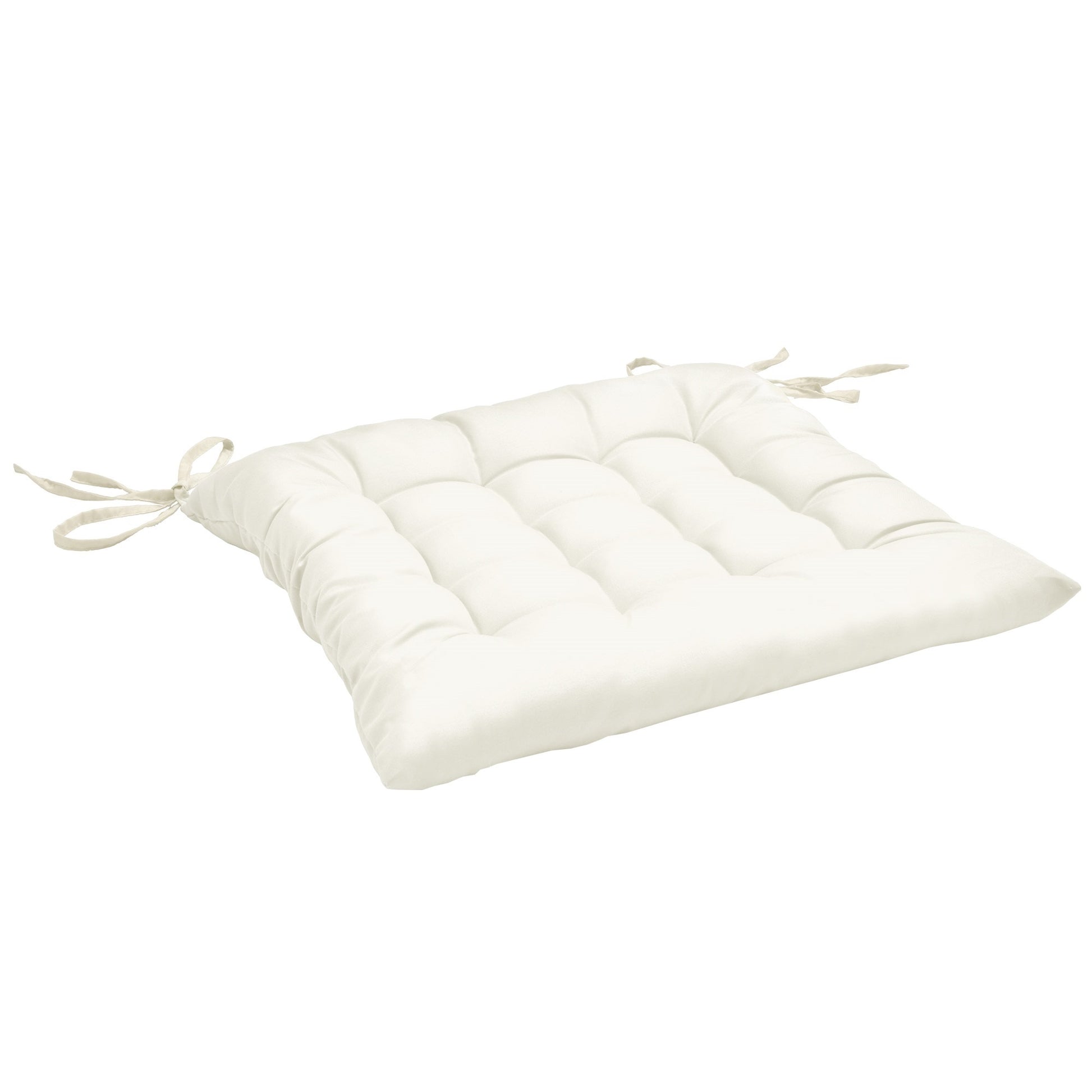 Beautissu Indoor & Outdoor Stuhlkissen 40x40x5 cm – Sitzkissen Lea