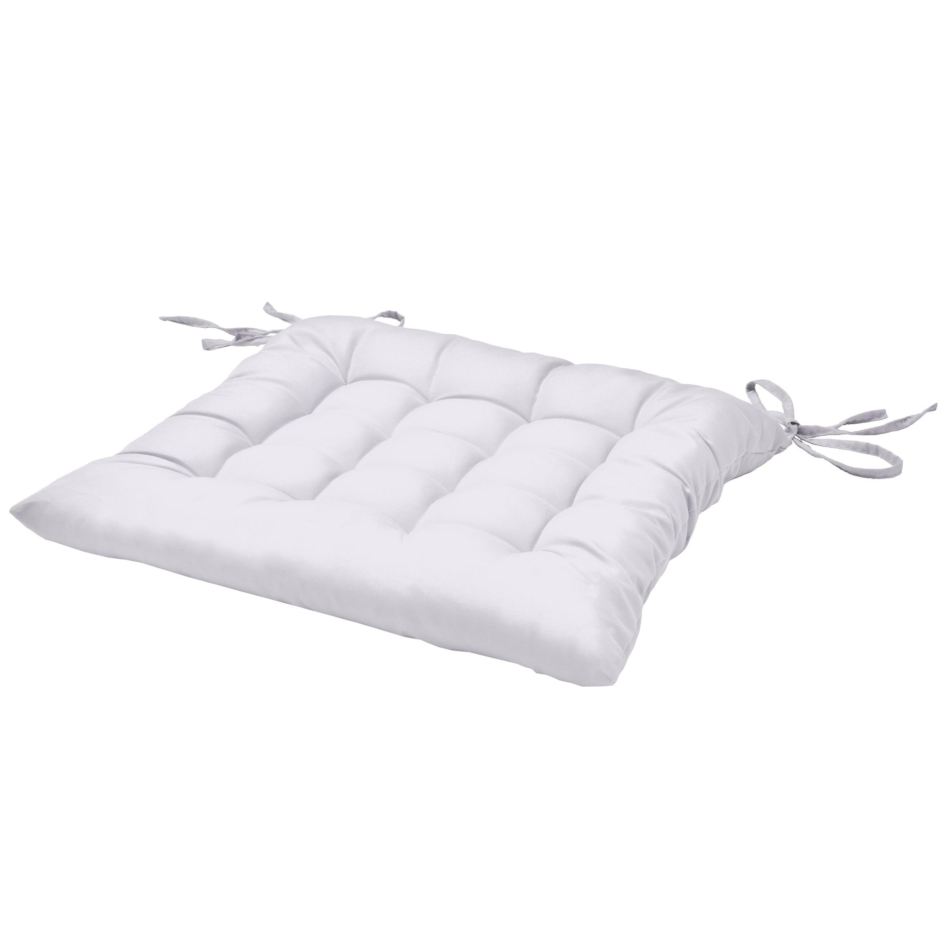 Beautissu Indoor & Outdoor Stuhlkissen 40x40x5 cm – Sitzkissen Lea