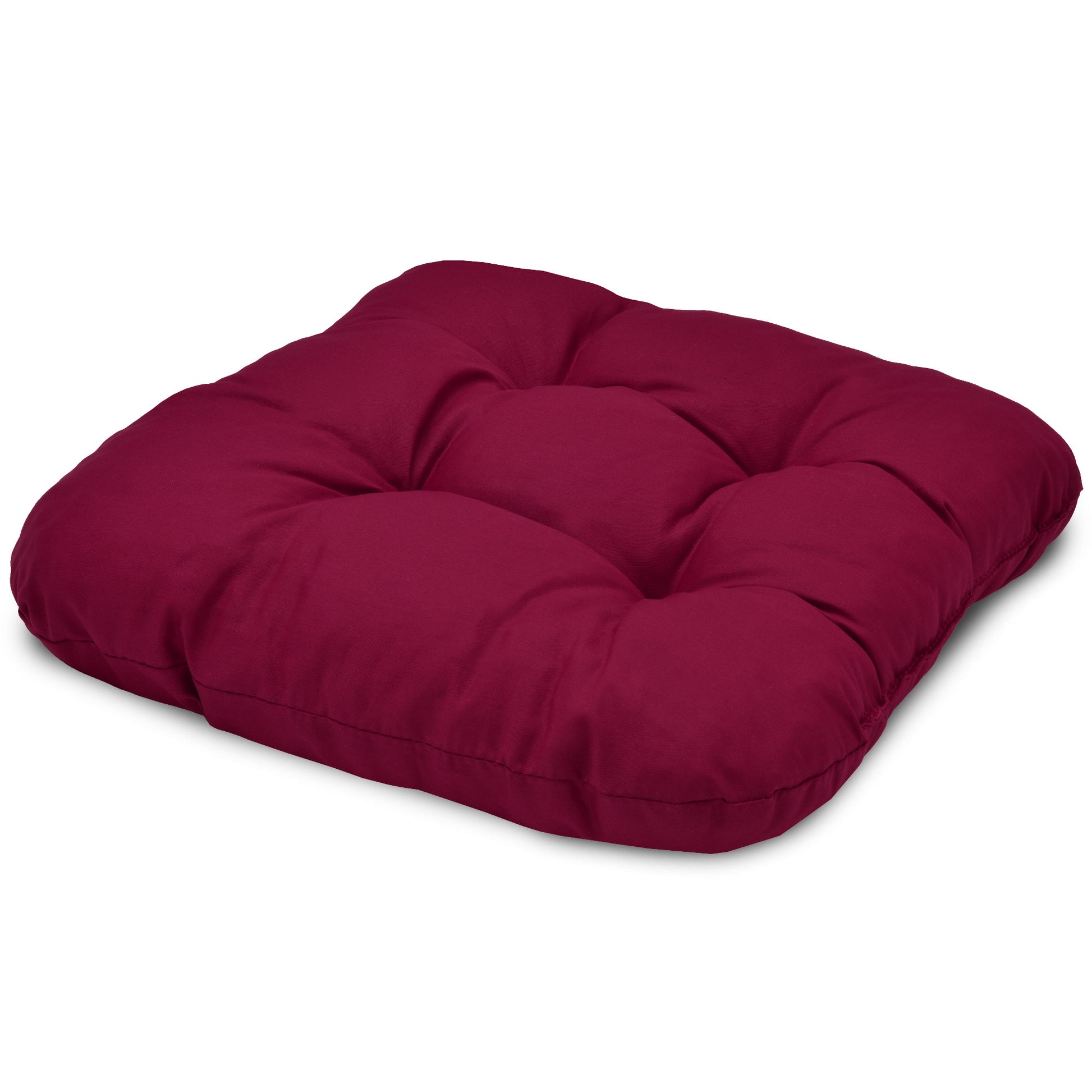 Beautissu Indoor & Outdoor Stuhlkissen 40x40x8 cm – Sitzkissen Lisa