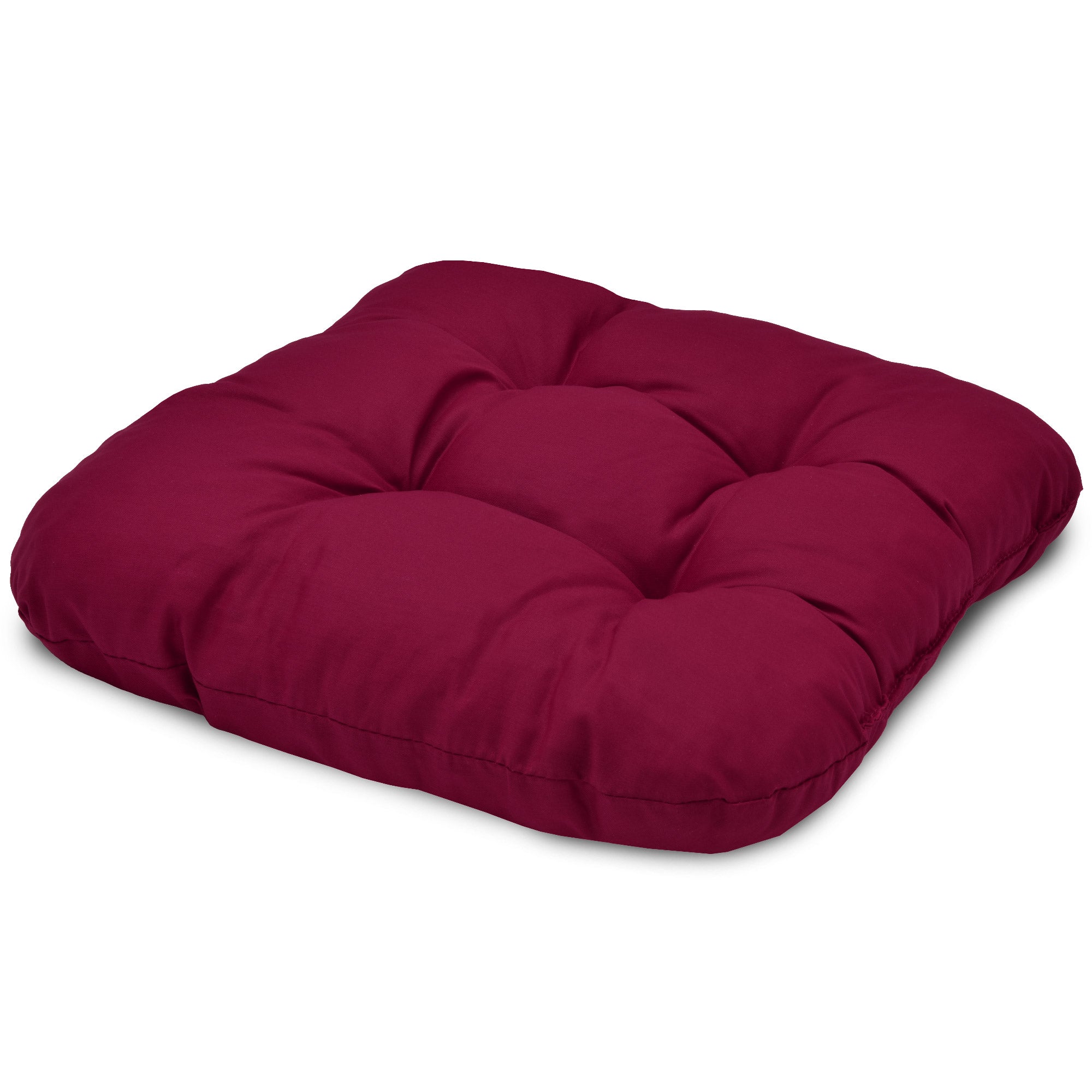 Beautissu Indoor & Outdoor Stuhlkissen 40x40x8 cm – Sitzkissen Lisa