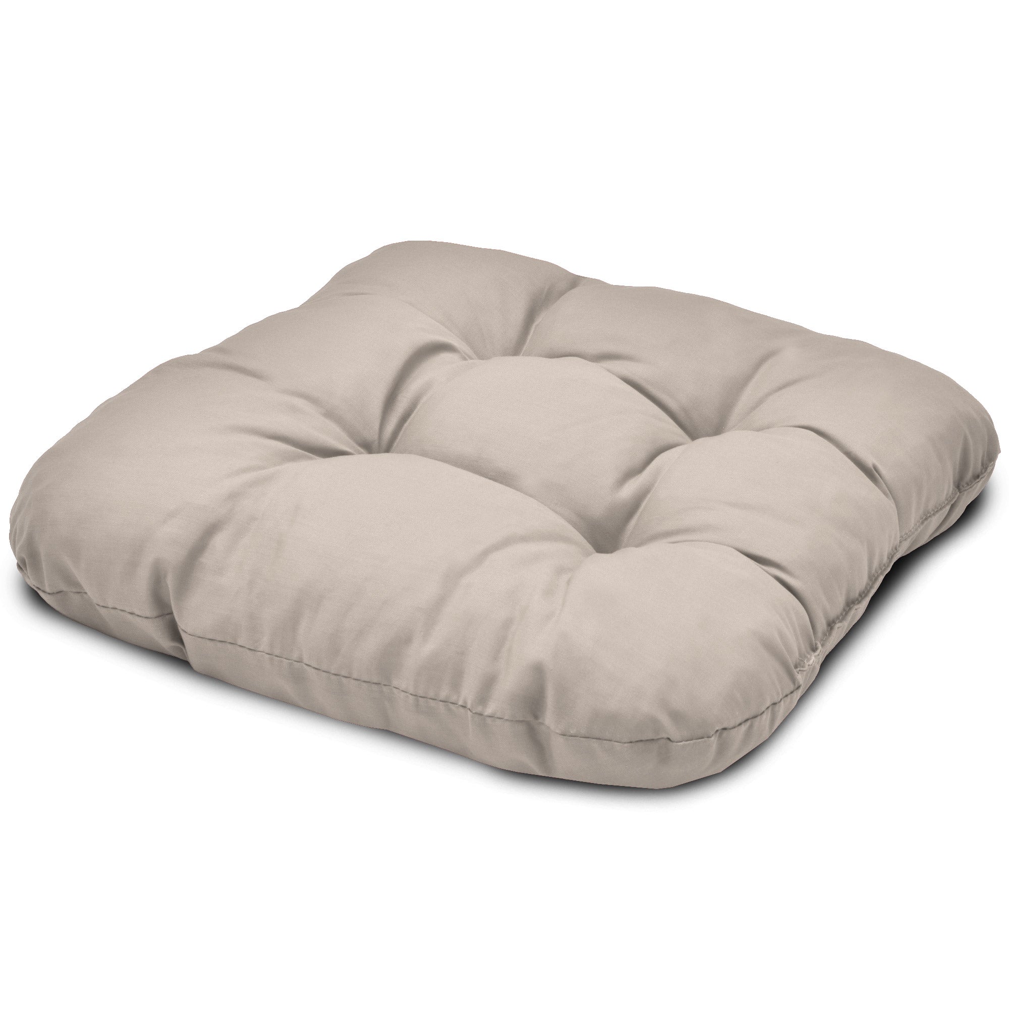 Beautissu Indoor & Outdoor Stuhlkissen 40x40x8 cm – Sitzkissen Lisa