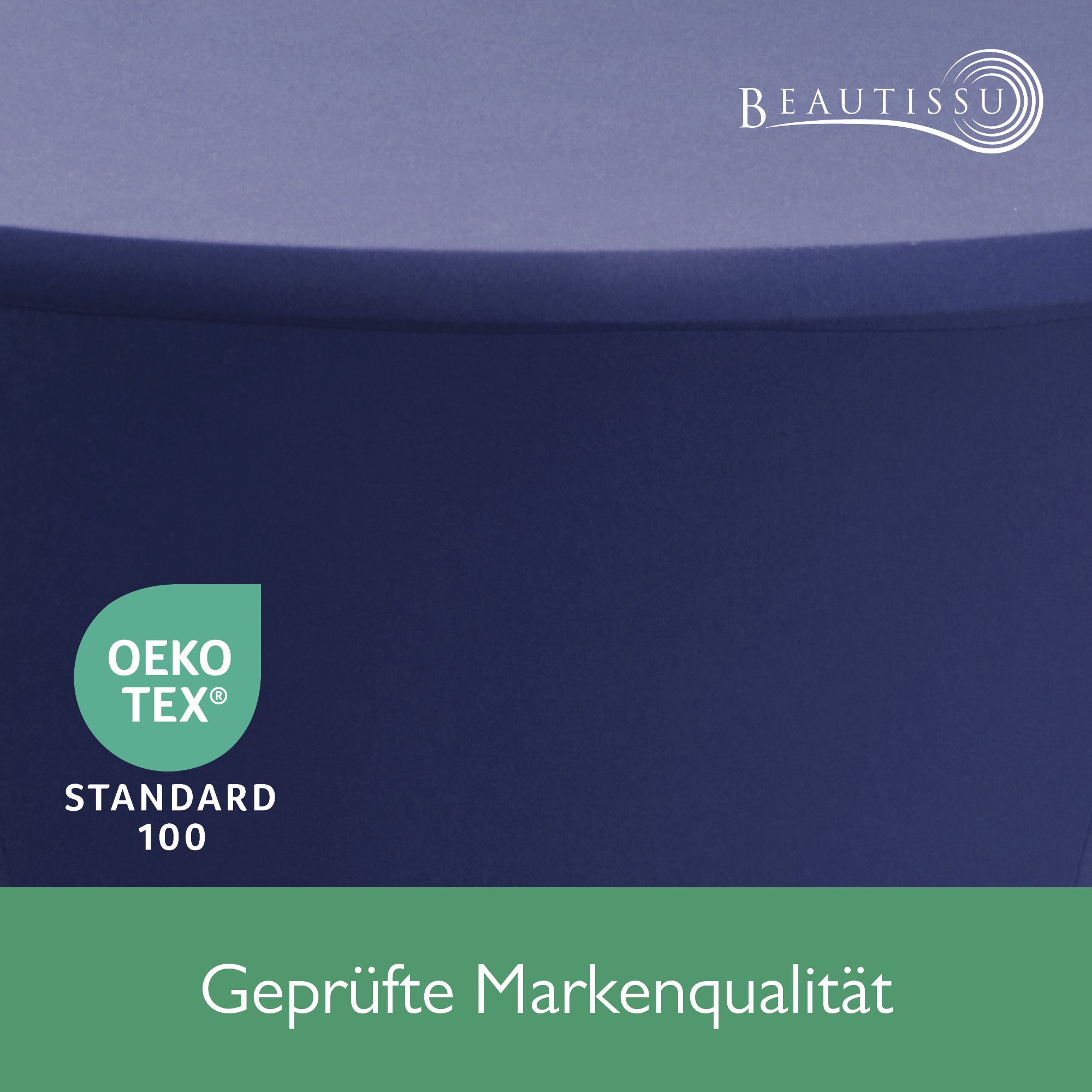 Beautissu 2er Set Stretch Stehtischhusse für Stehtische Ø 60/70/80 cm 