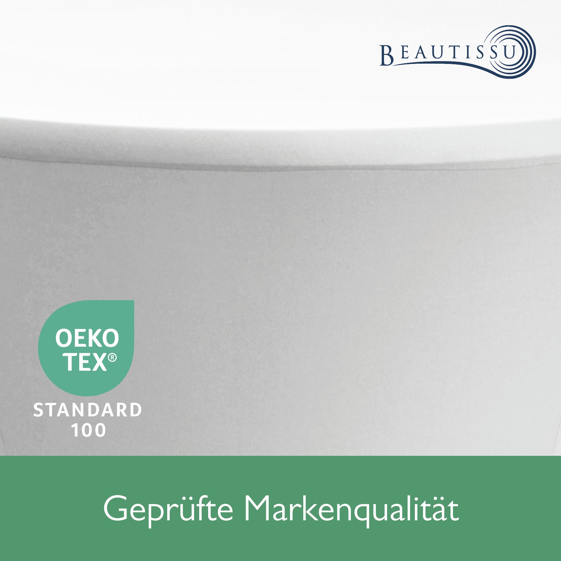 Beautissu 2er Set Stretch Stehtischhusse für Stehtische Ø 60/70/80 cm 