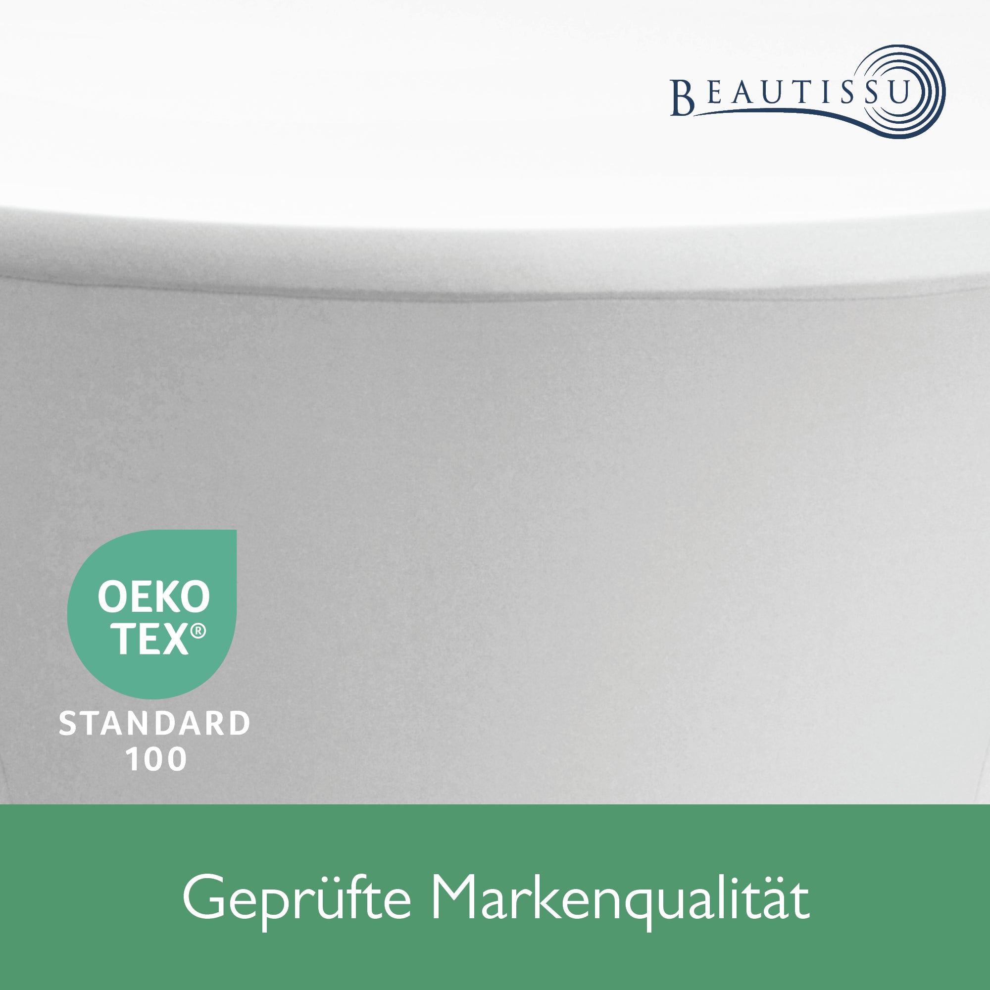 Beautissu 2er Set Stretch Stehtischhusse für Stehtische Ø 60/70/80 cm 