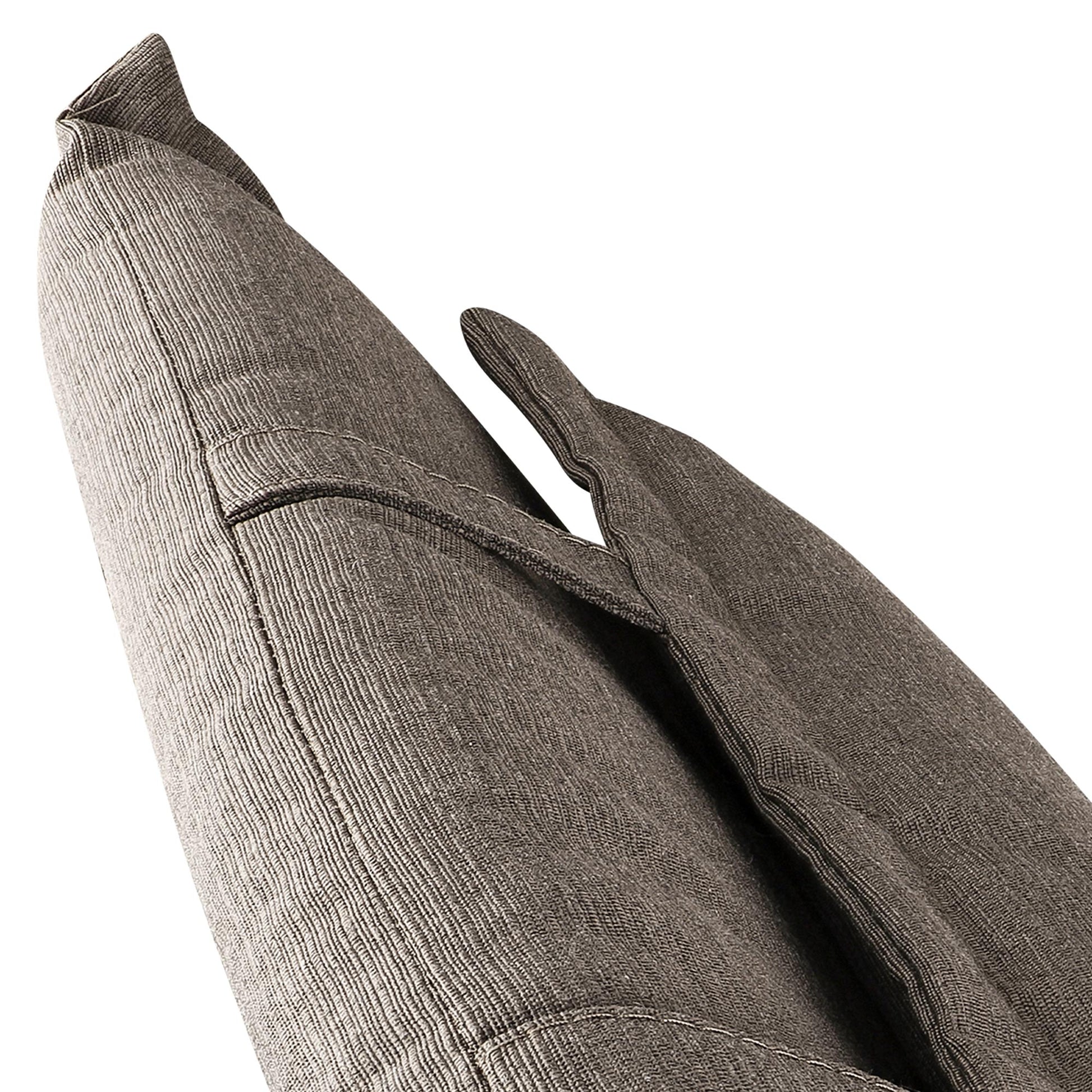 Beautissu Hochlehner Stuhlauflage mit Kopfpolster 120x50x7 cm  – Garte