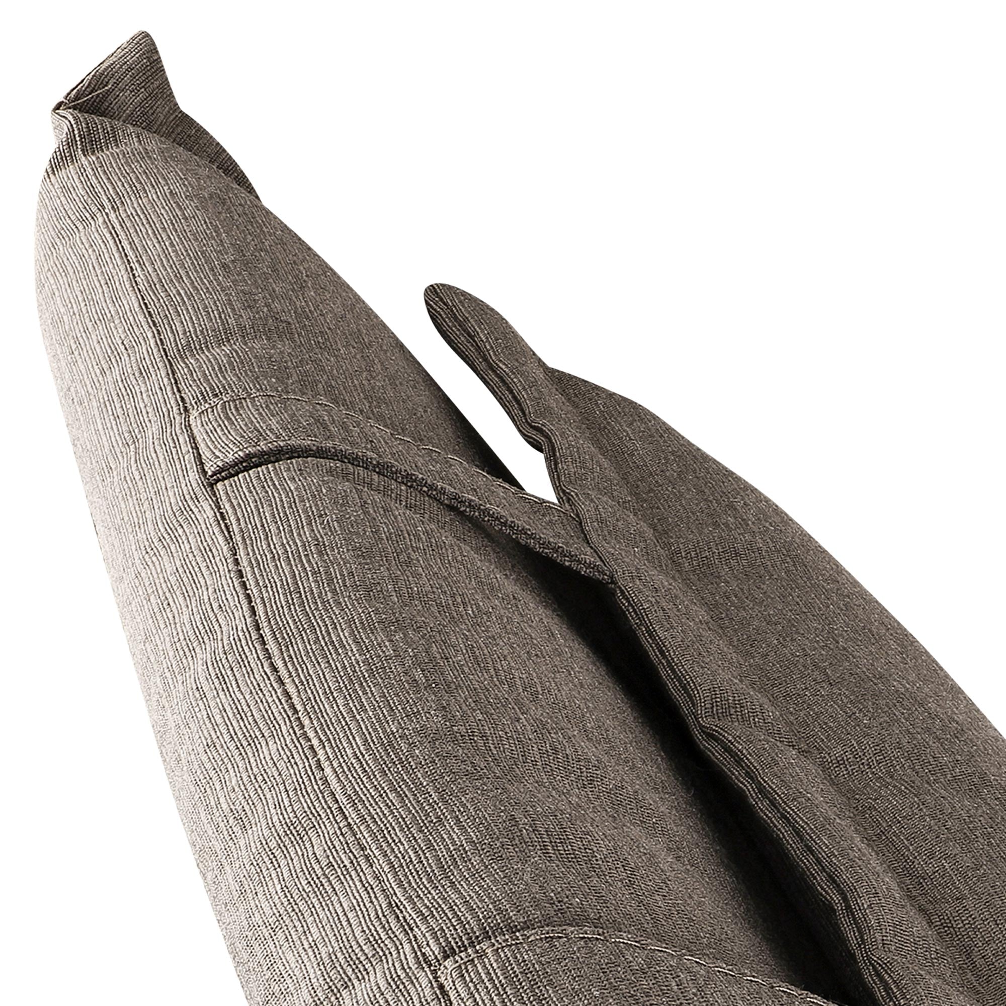 Beautissu Hochlehner Stuhlauflage mit Kopfpolster 120x50x7 cm  – Garte