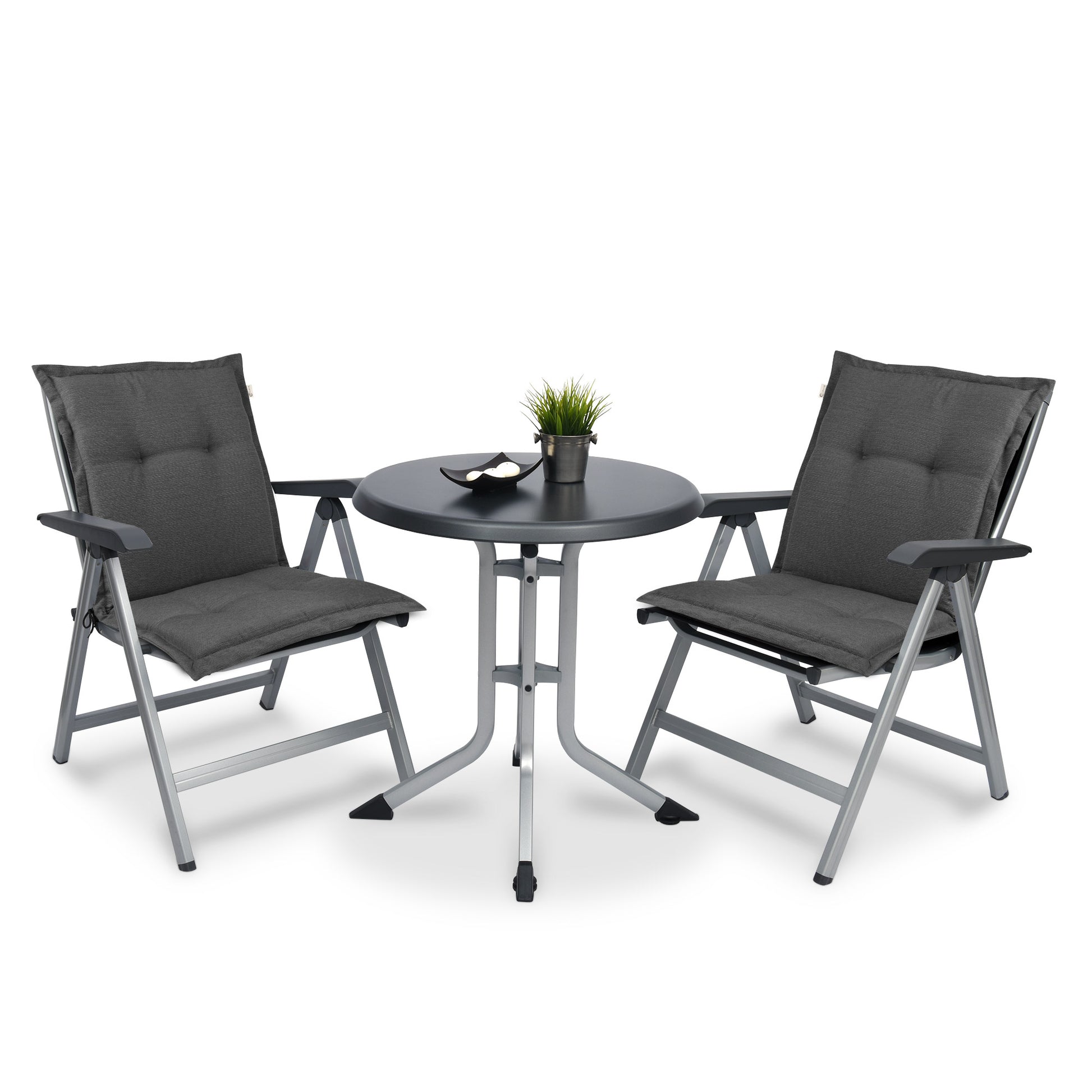 Beautissu Niederlehner Stuhlauflage 105x50x7 cm  – Gartenstuhl Sitzkis