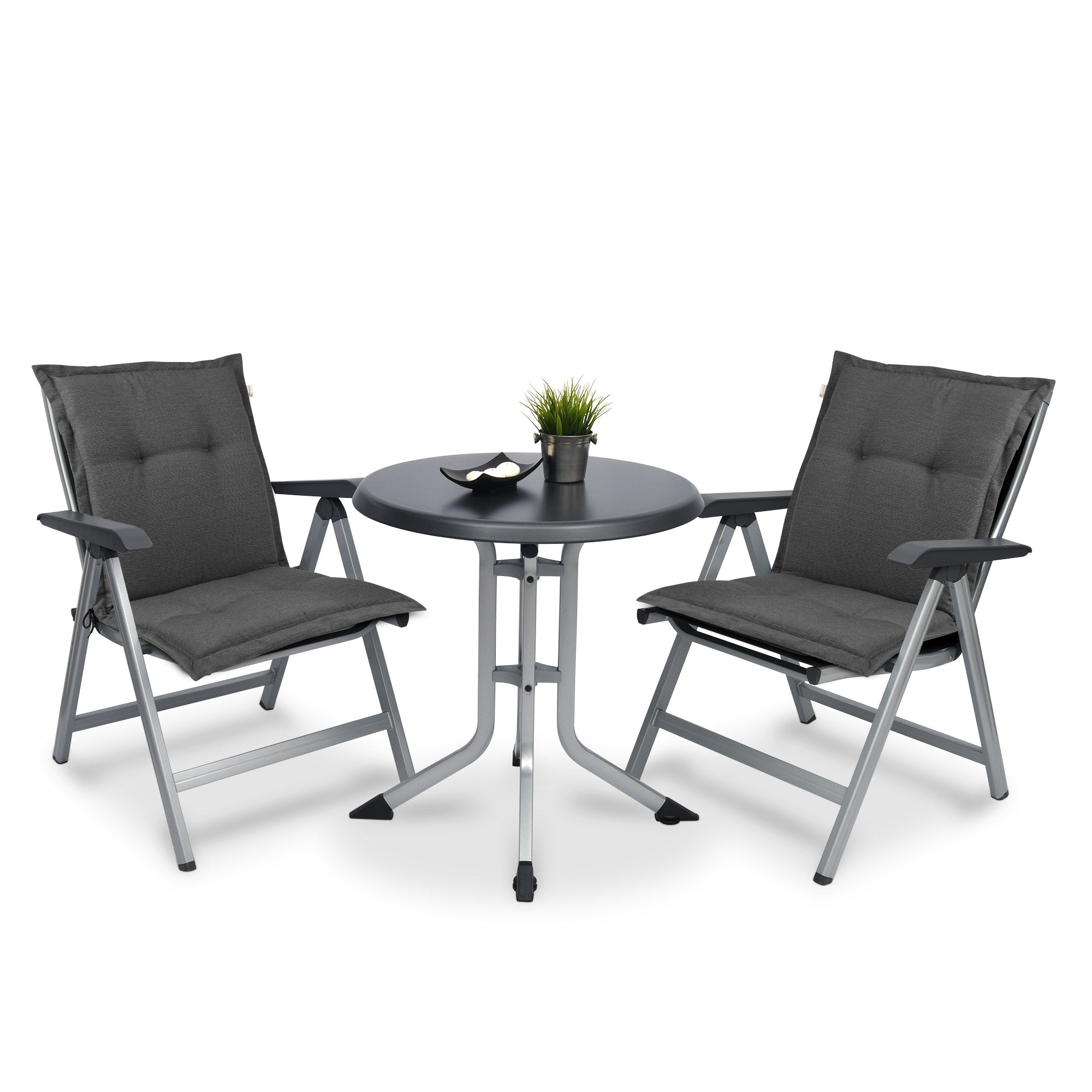 Beautissu Niederlehner Stuhlauflage 105x50x7 cm  – Gartenstuhl Sitzkis