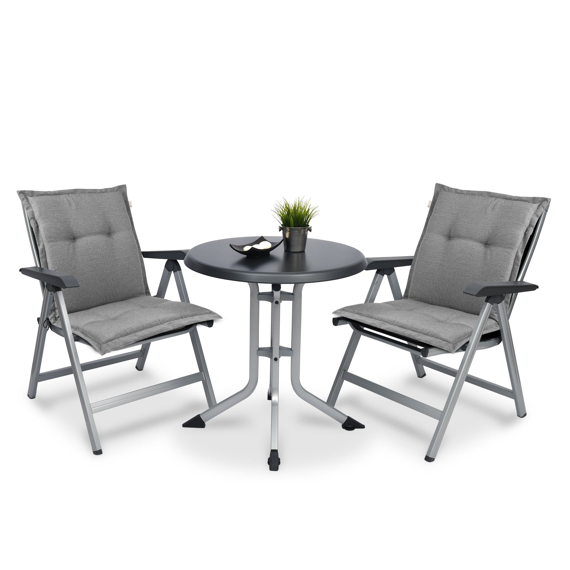 Beautissu Niederlehner Stuhlauflage 105x50x7 cm  – Gartenstuhl Sitzkis