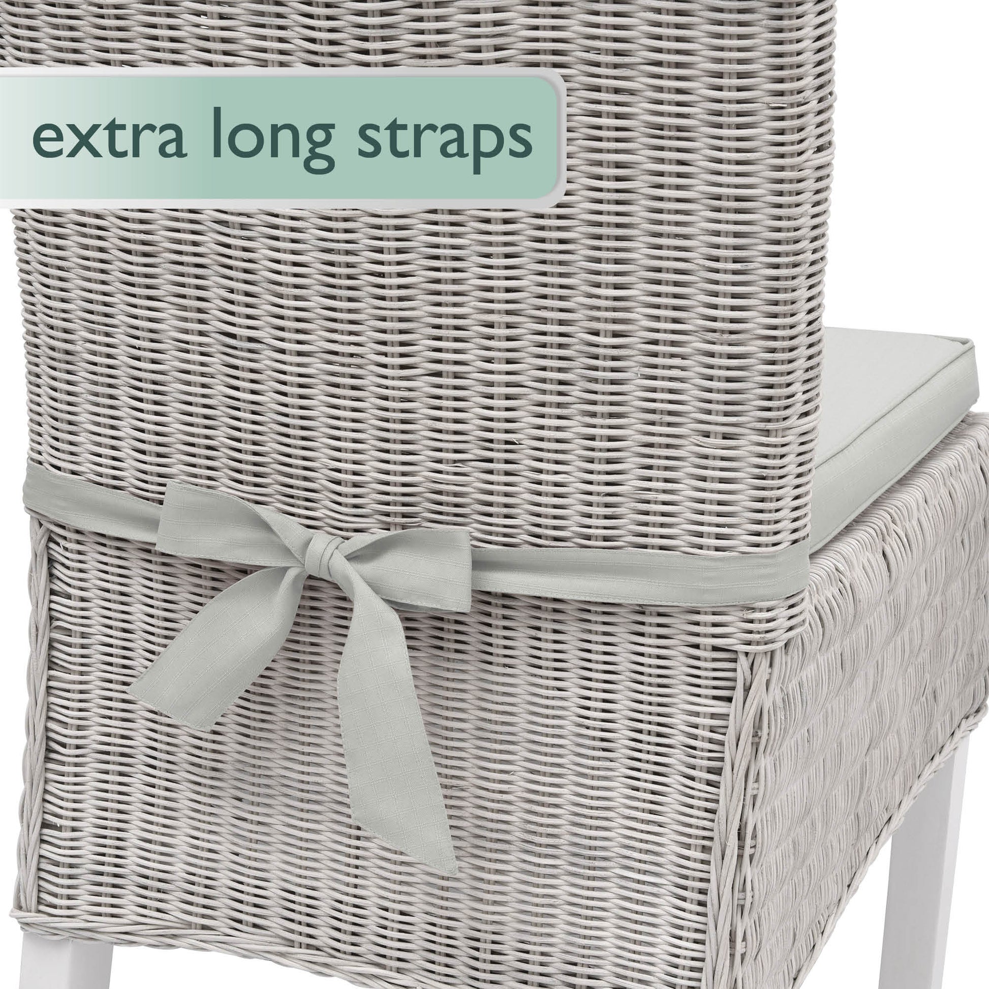 Beautissu Indoor & Outdoor Stuhlkissen 40×45x5 cm Trapezförmig – Sitzk