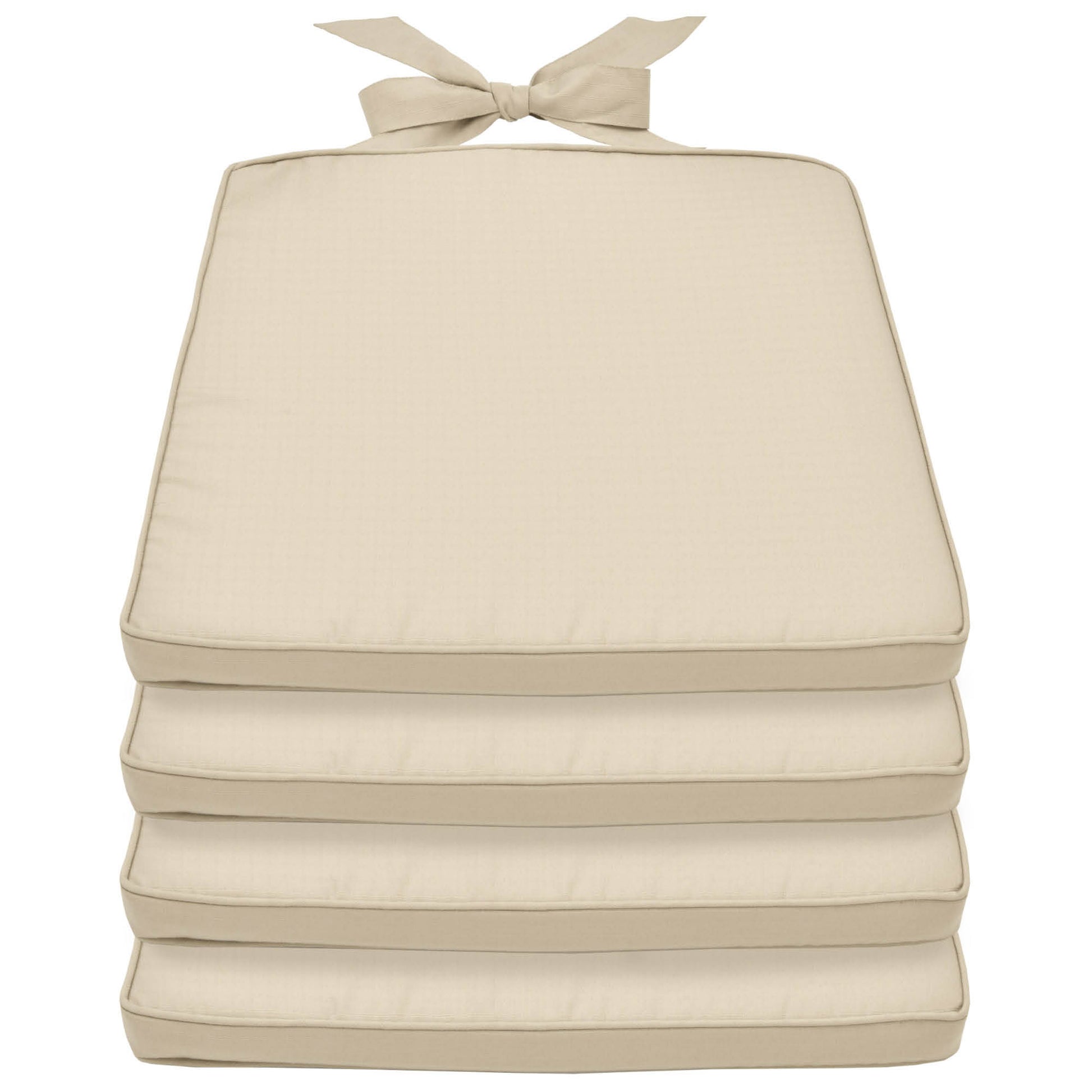 Beautissu Indoor & Outdoor Stuhlkissen 40×45x5 cm Trapezförmig – Sitzk