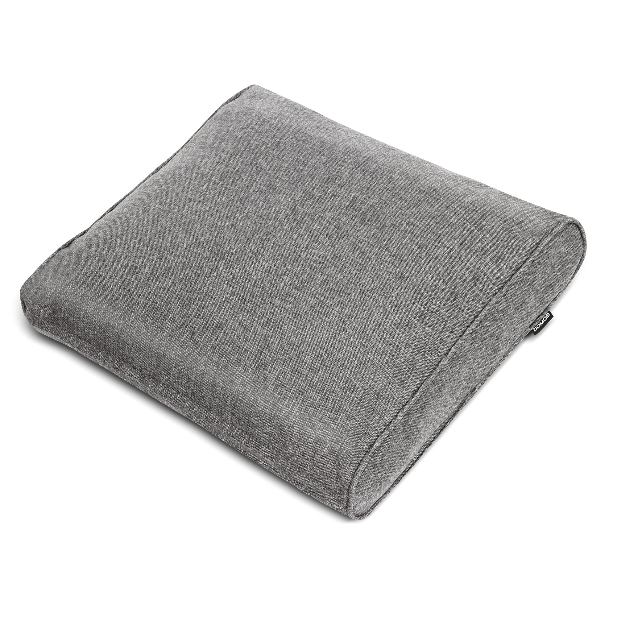 Outdoor Lounge Rückenkissen 10 cm dick hellgrau wasserabweisend UV-beständig