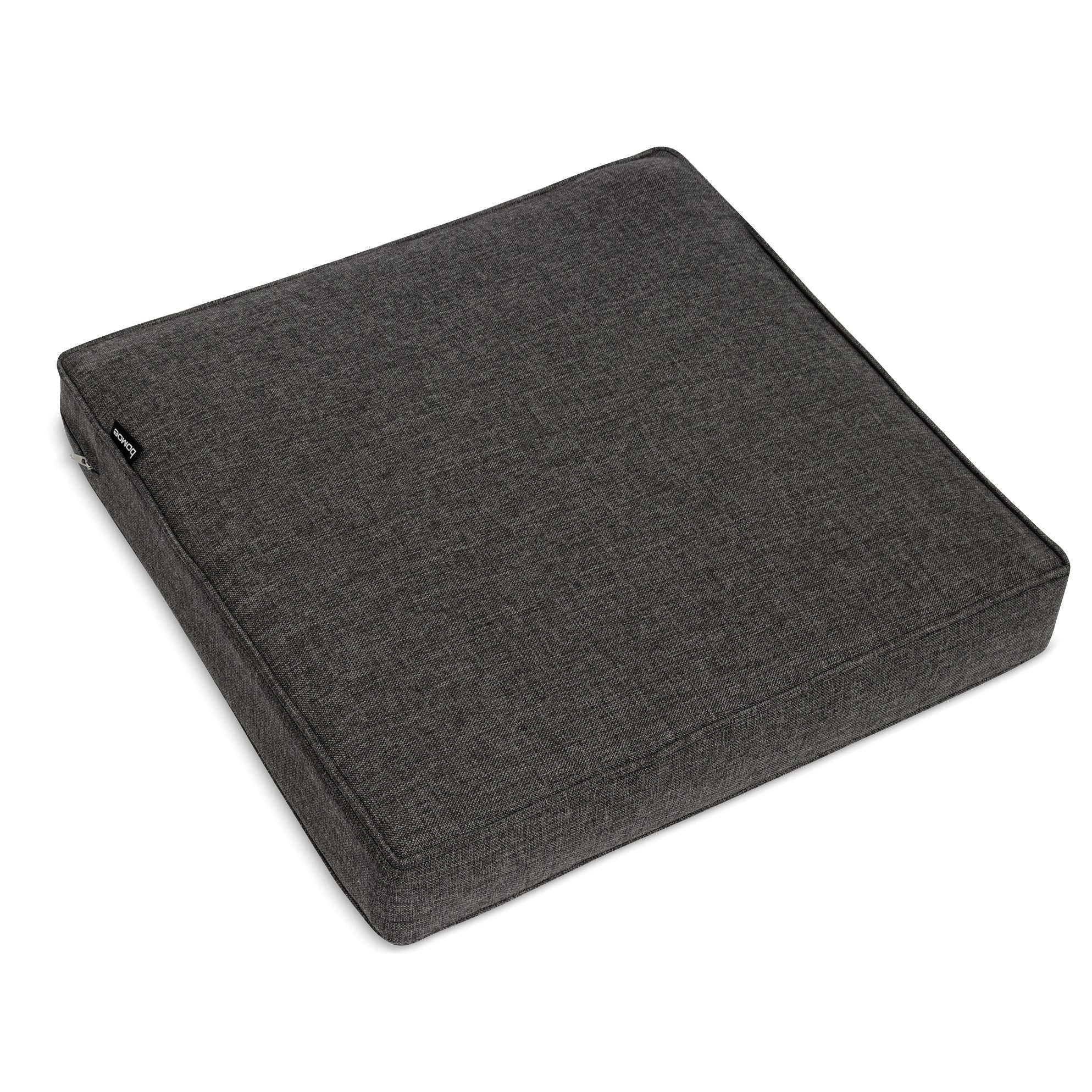 bomoe Outdoor Lounge Rückenkissen & Sitzkissen 8/10 cm dick Anthrazit 