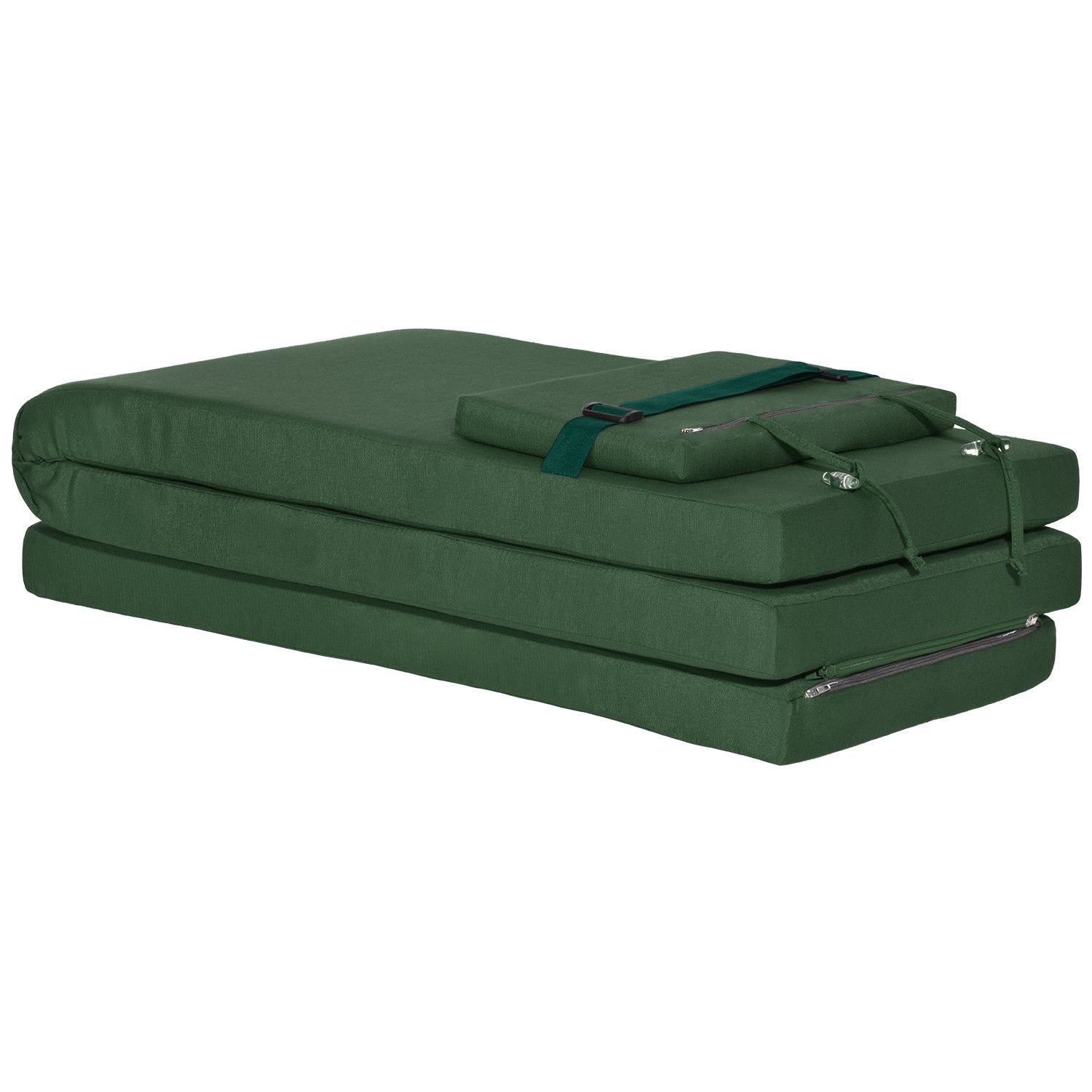 Beautissu Liegestuhl Polster Outdoor 175×45x5 cm – Deckchair Auflage L