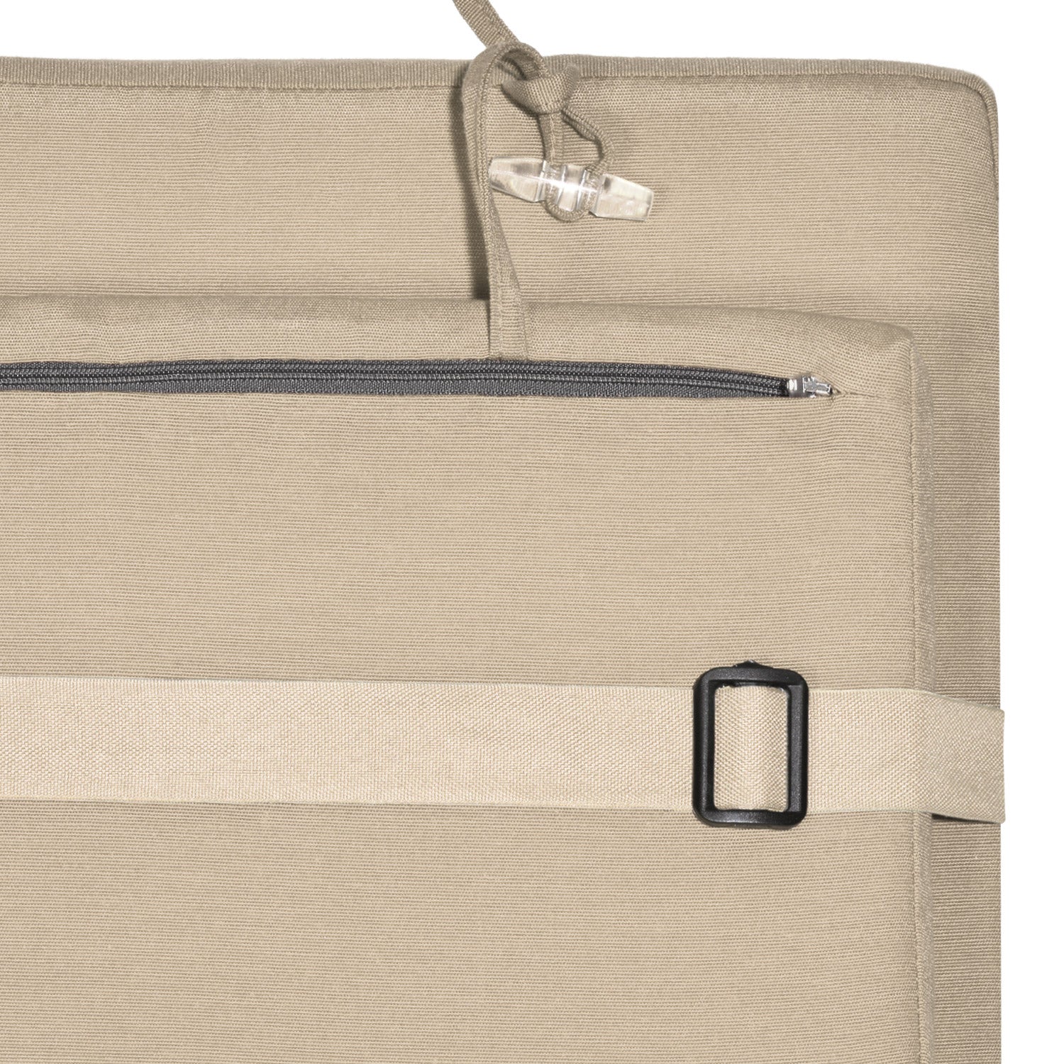 Beautissu Liegestuhl Polster Outdoor 175×45x5 cm – Deckchair Auflage L