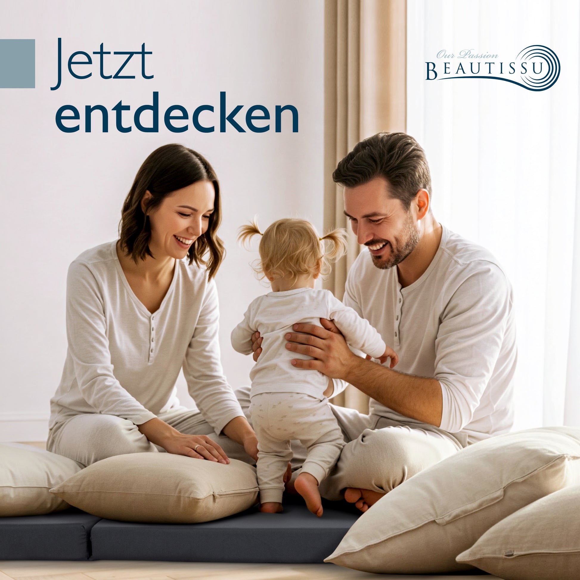 Beautissu Klappmatratze als Gästebett & Reisematratze div. Größen & Fa