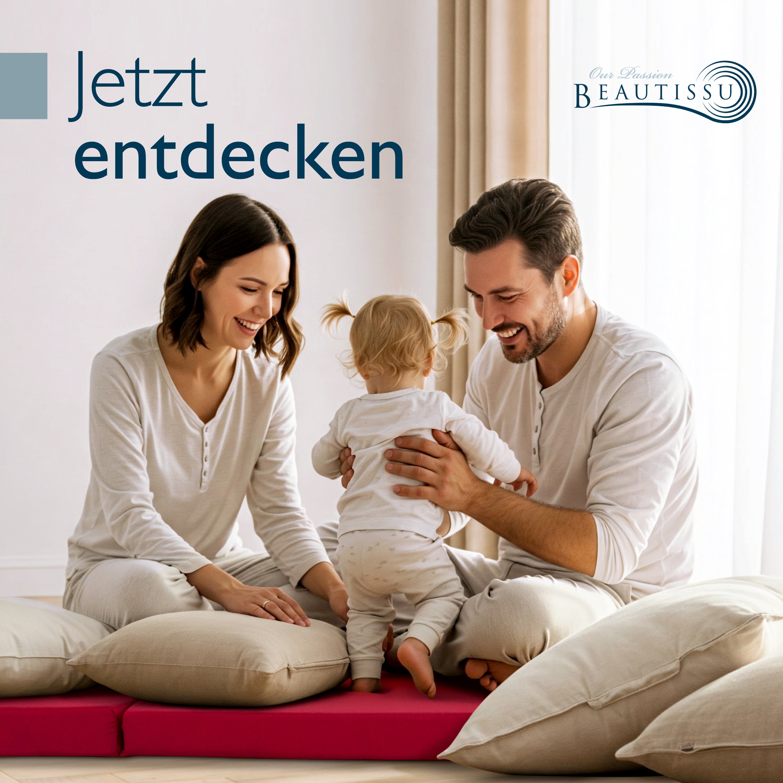 Beautissu Klappmatratze als Gästebett & Reisematratze div. Größen & Fa