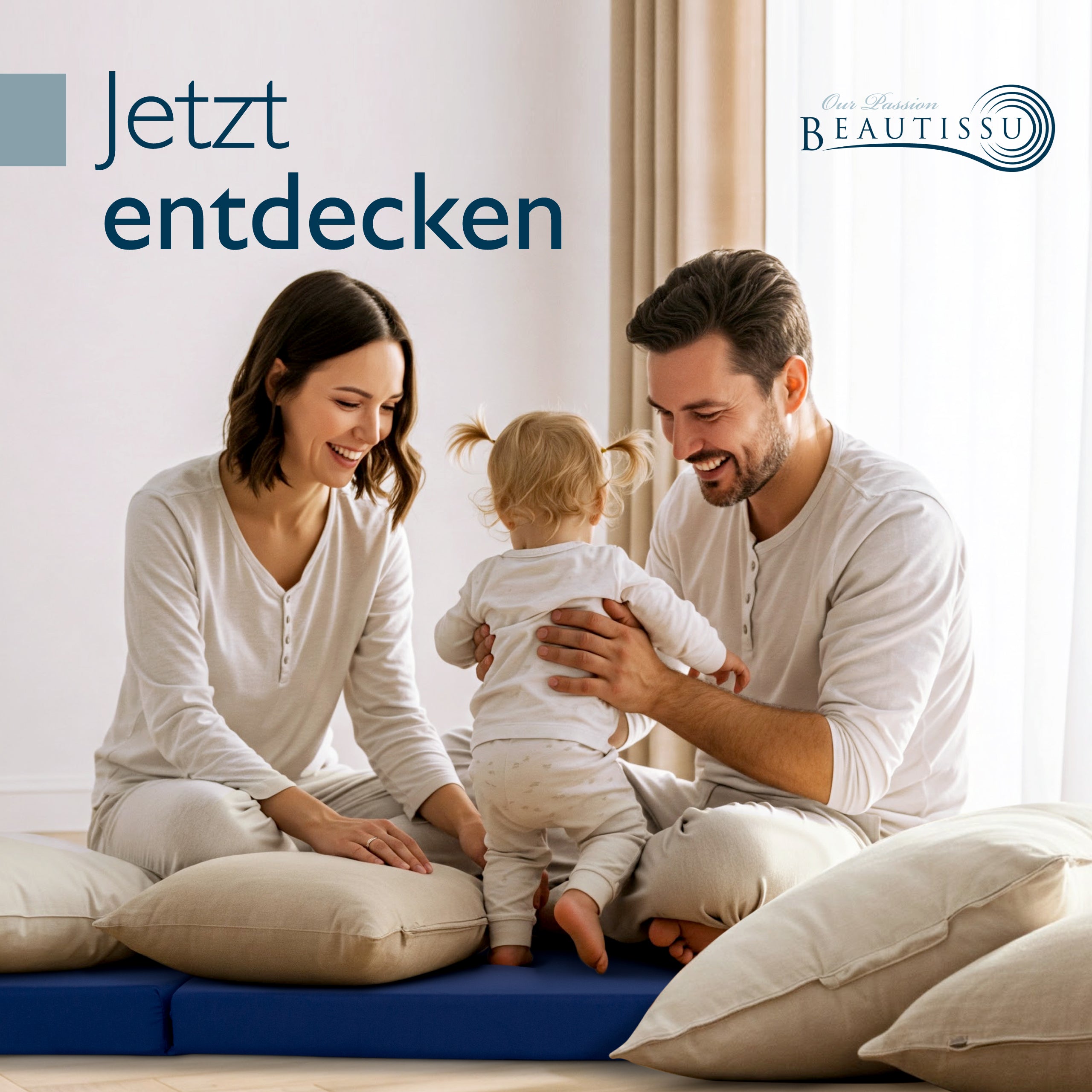 Beautissu Klappmatratze als Gästebett & Reisematratze div. Größen & Fa