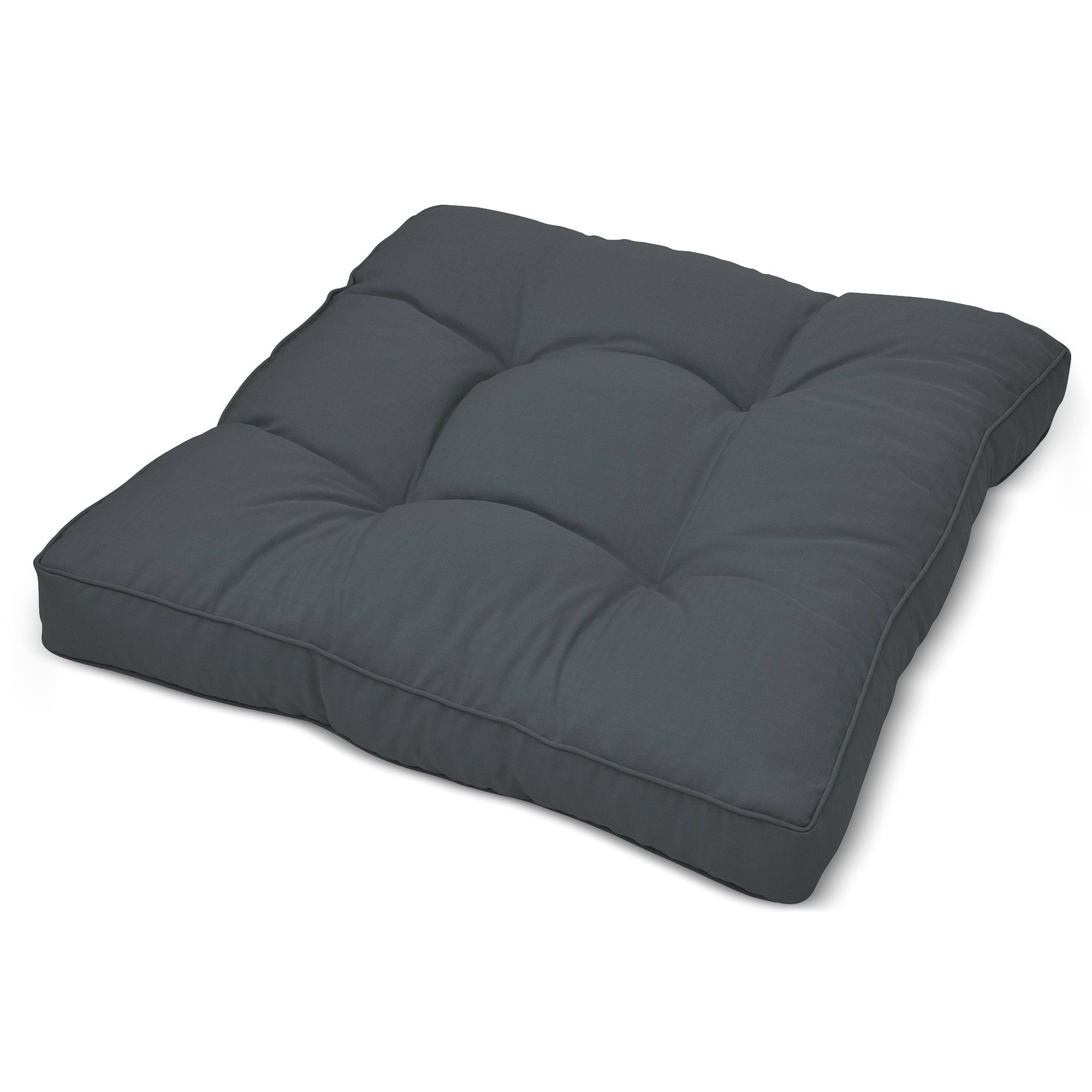 Beautissu Outdoor Lounge Rückenkissen & Sitzkissen 10/12 cm dick Anthr