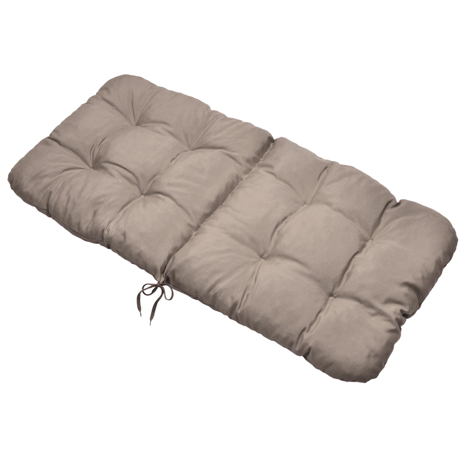 Beautissu Niederlehner Auflage 8 cm dickes Sitzkissen für Gartenstühle mit UV-beständigem Polyesterbezug