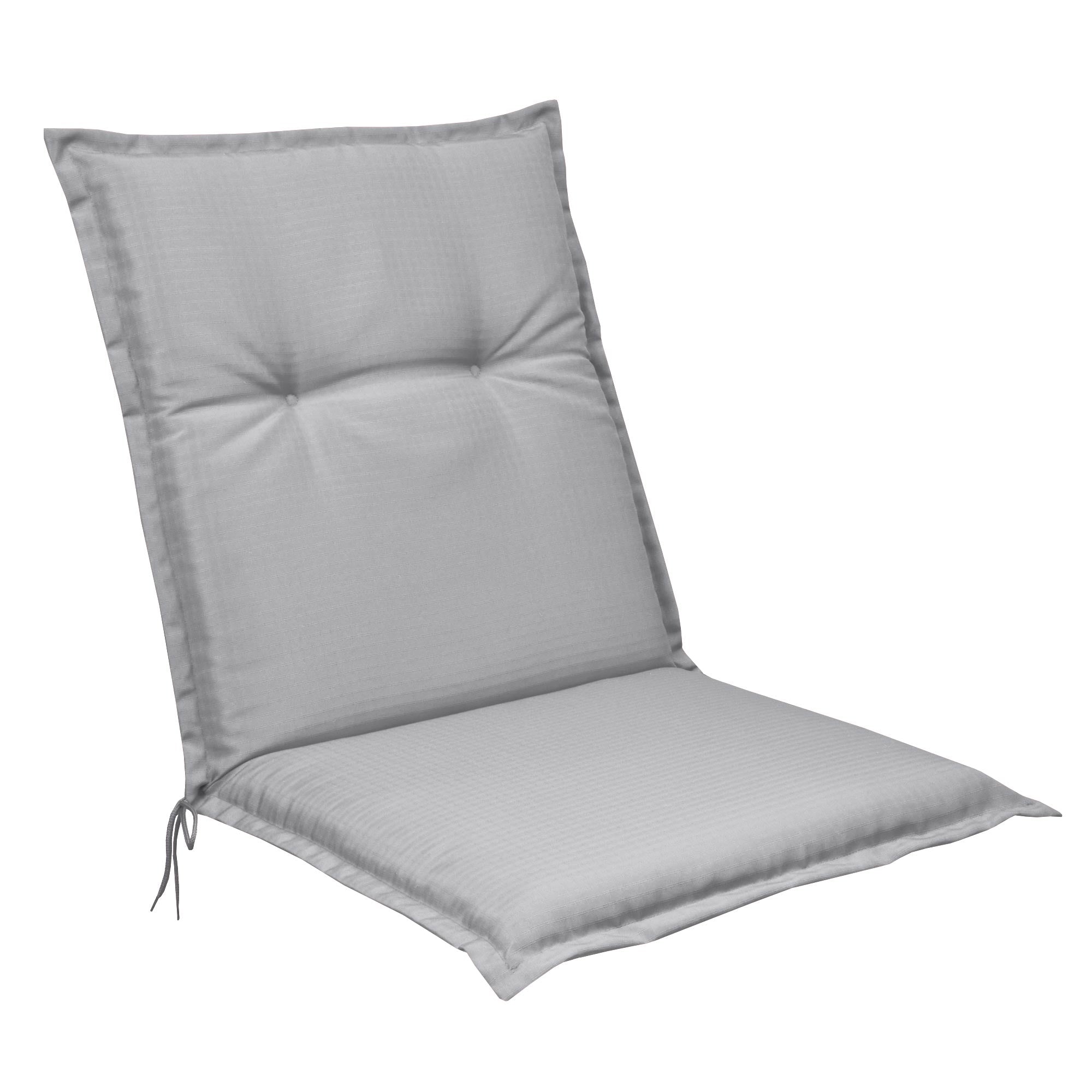 Beautissu Niederlehner Stuhlauflage 100x50x6 cm  – Gartenstuhl Sitzkis