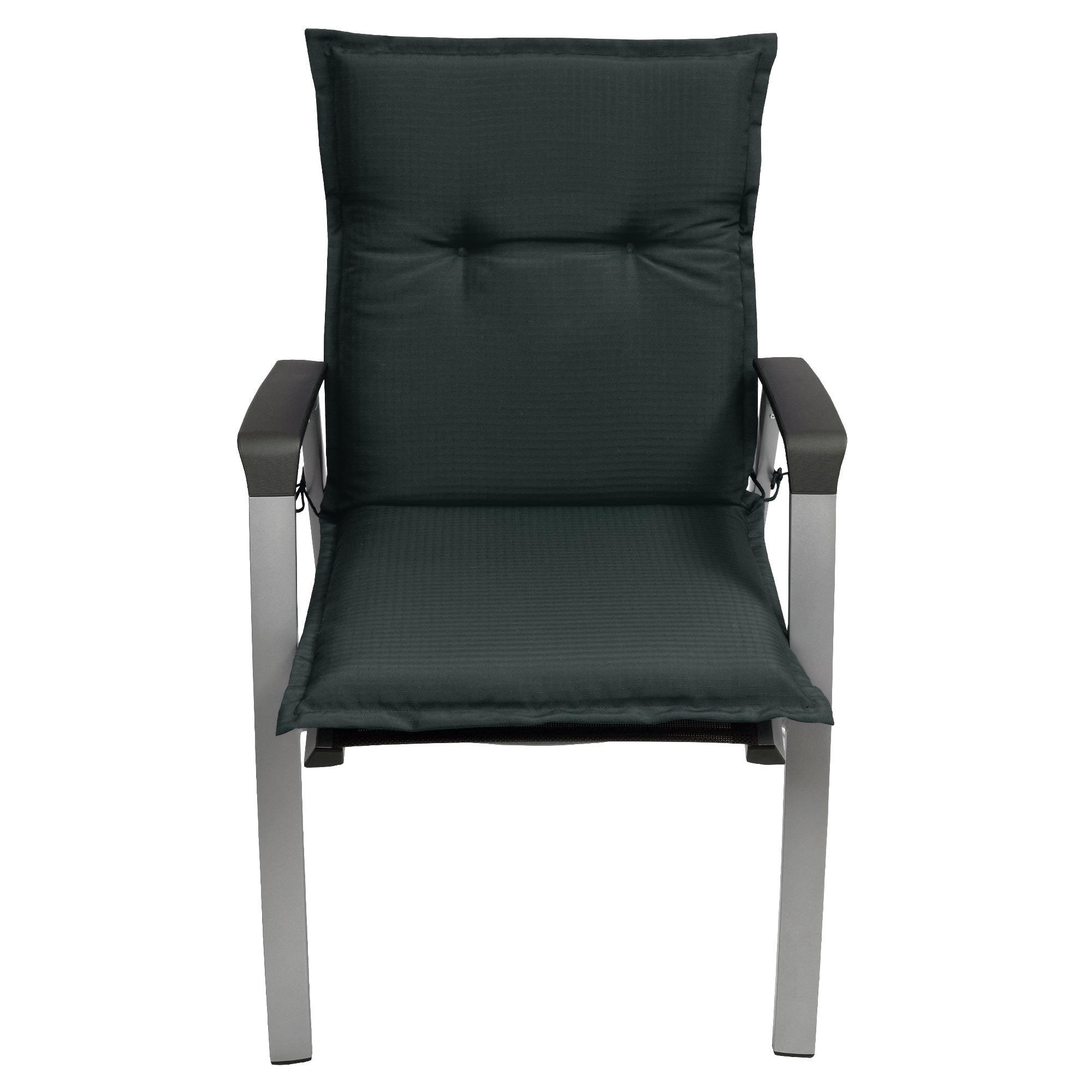 Beautissu Niederlehner Stuhlauflage 100x50x6 cm  – Gartenstuhl Sitzkis