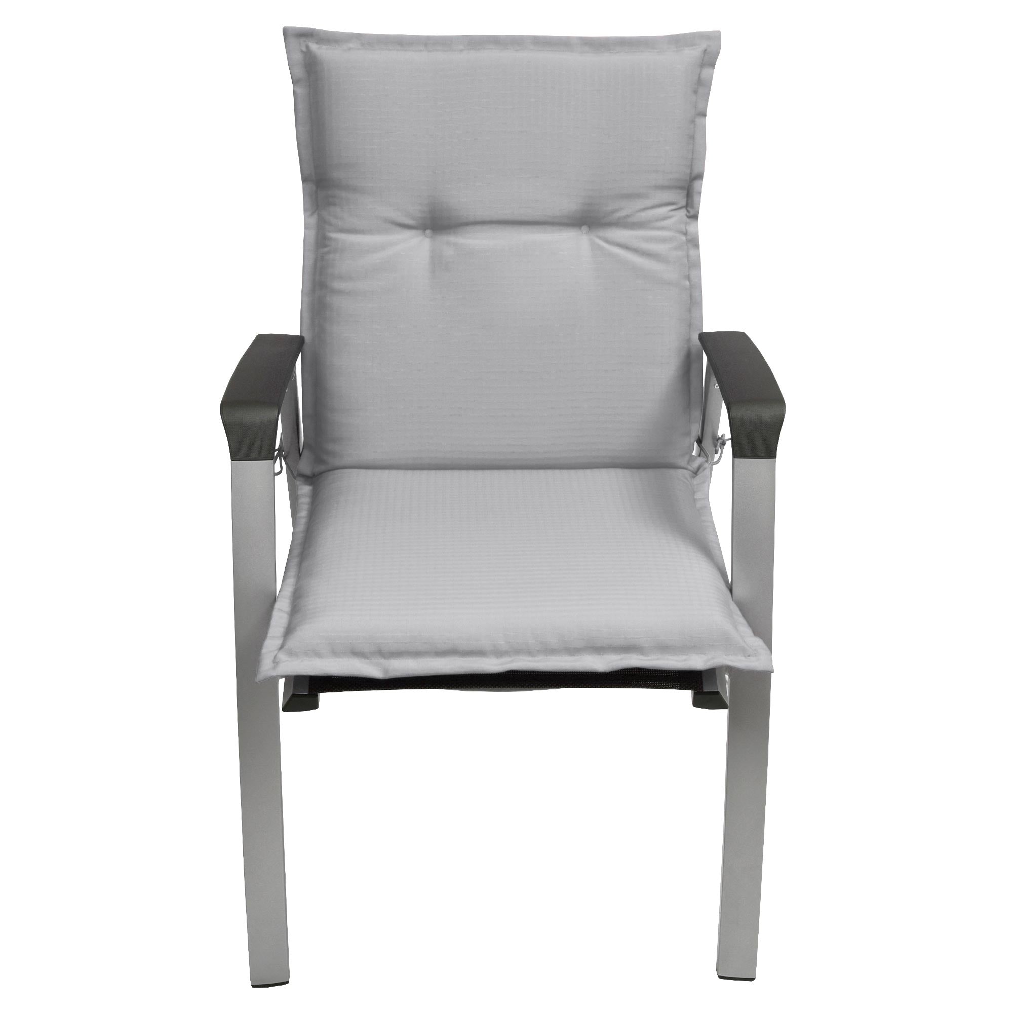 Beautissu Niederlehner Stuhlauflage 100x50x6 cm  – Gartenstuhl Sitzkis