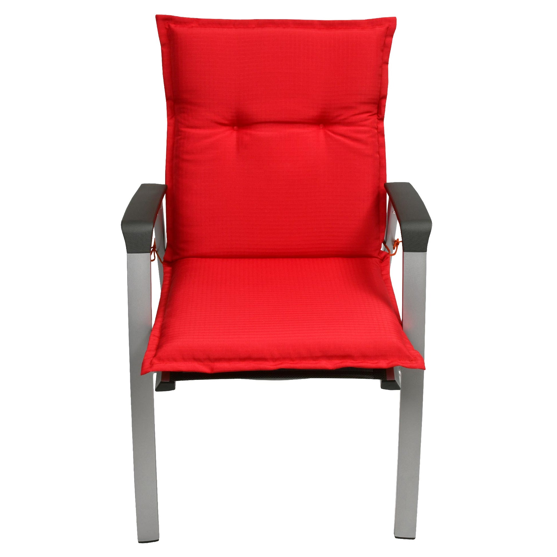 Beautissu Niederlehner Stuhlauflage 100x50x6 cm  – Gartenstuhl Sitzkis