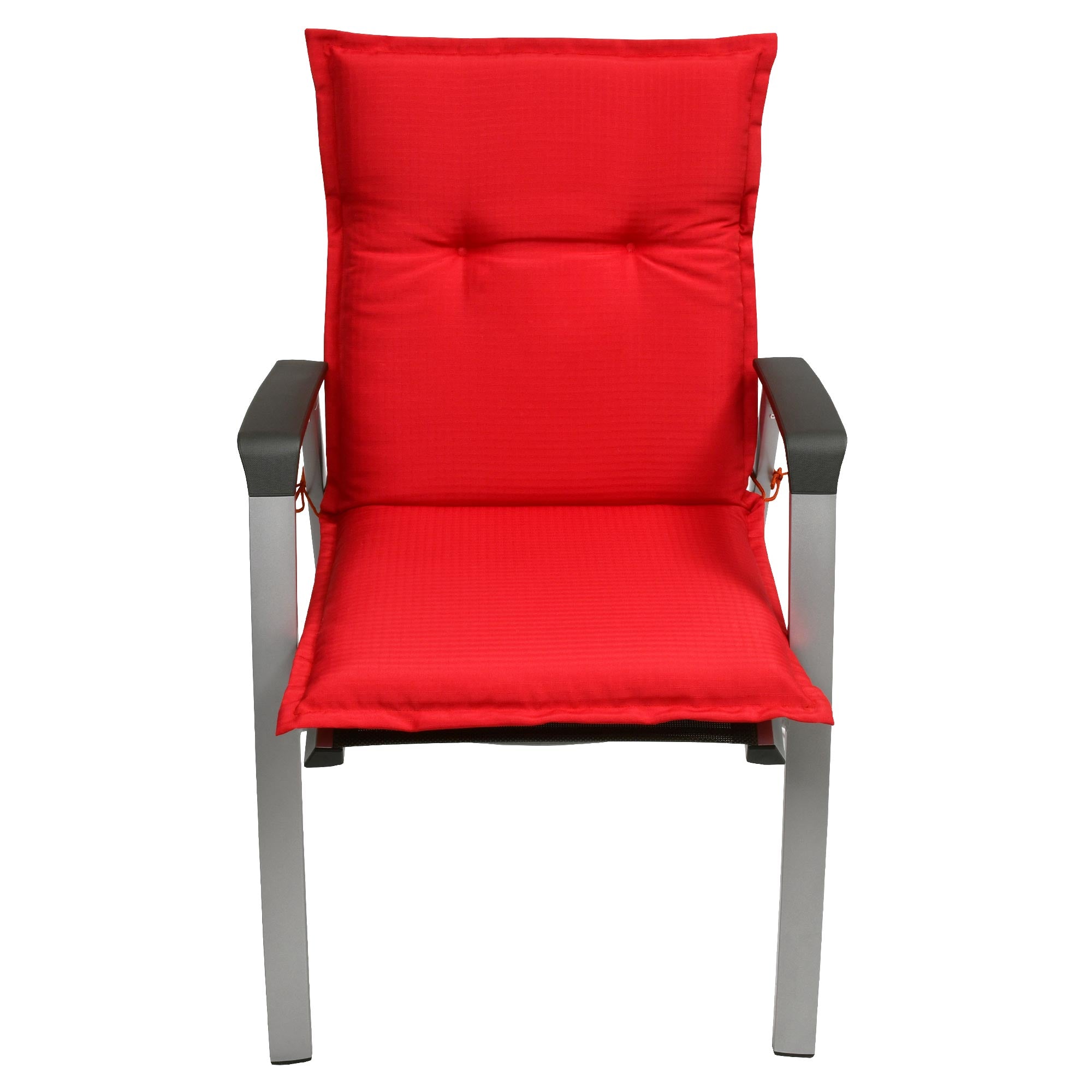 Beautissu Niederlehner Stuhlauflage 100x50x6 cm  – Gartenstuhl Sitzkis