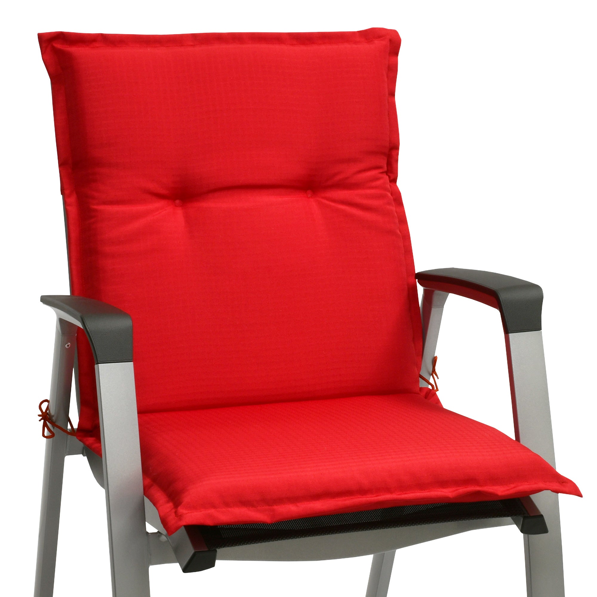 Beautissu Niederlehner Stuhlauflage 100x50x6 cm  – Gartenstuhl Sitzkis