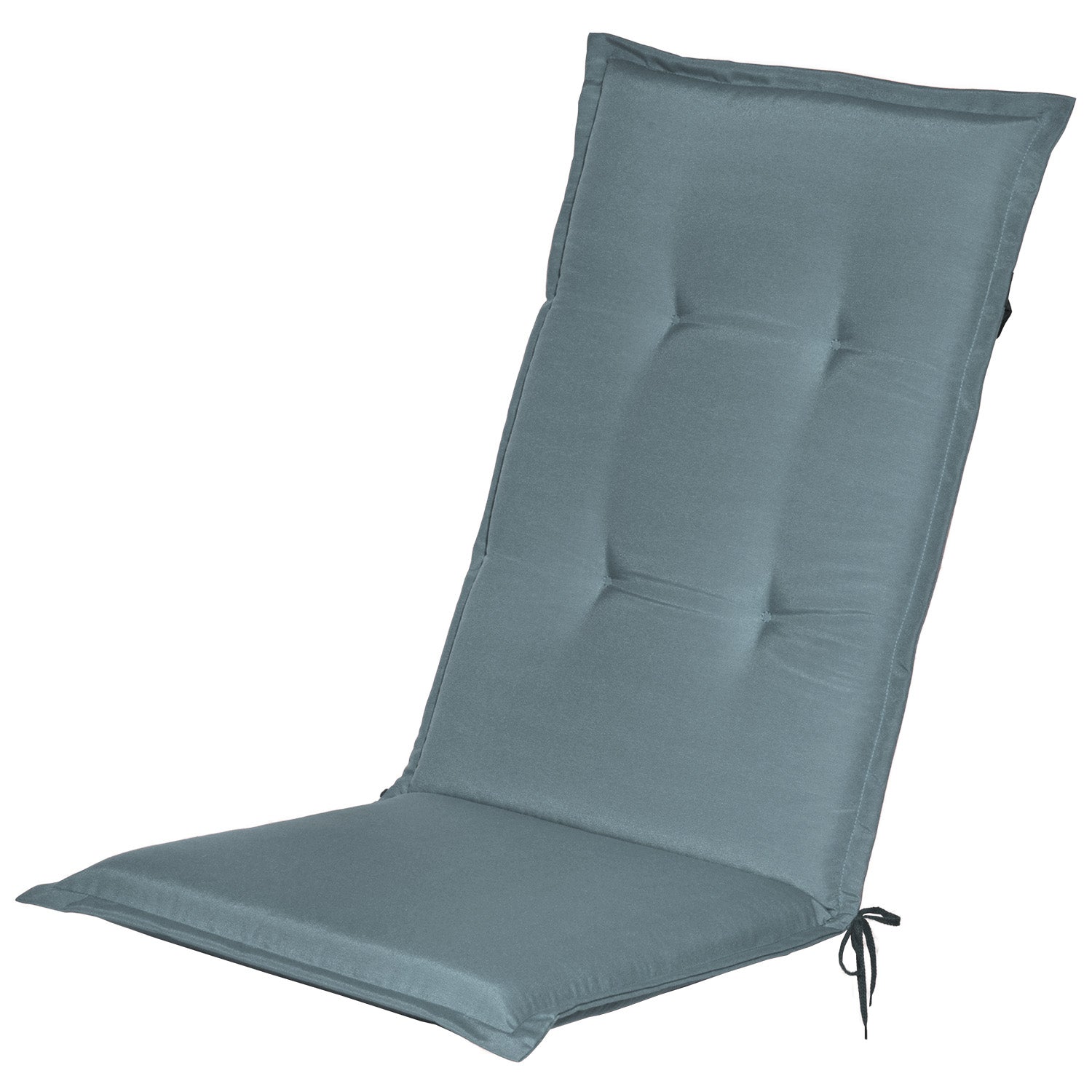 Beautissu Hochlehner Auflage 120x50x6 cm für Gartenstühle mit weicher Polsterung und UV-beständigem Polyesterbezug
