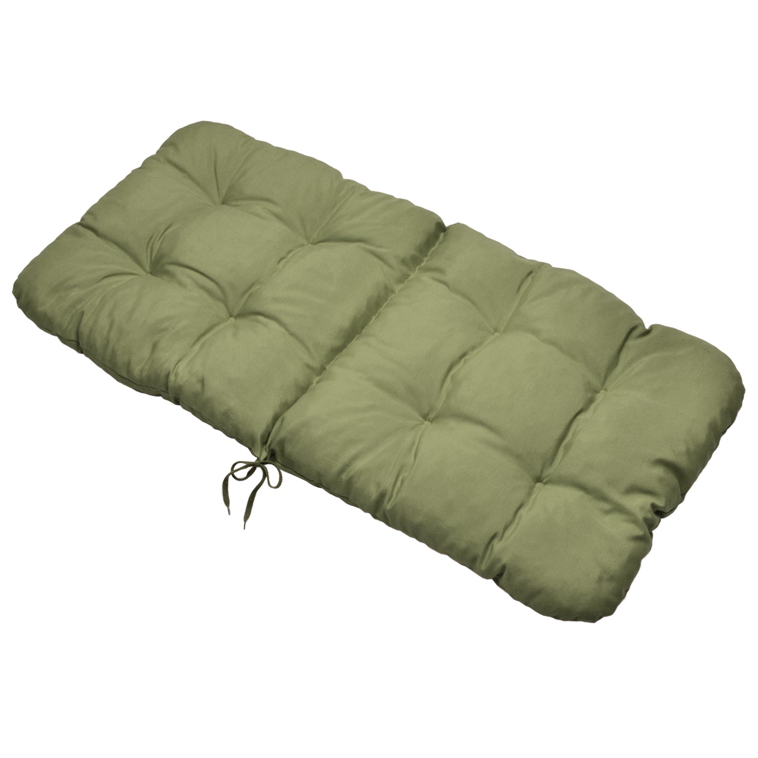 Beautissu Niederlehner Stuhlauflage 100x50x8 cm  – Gartenstuhl Sitzkis