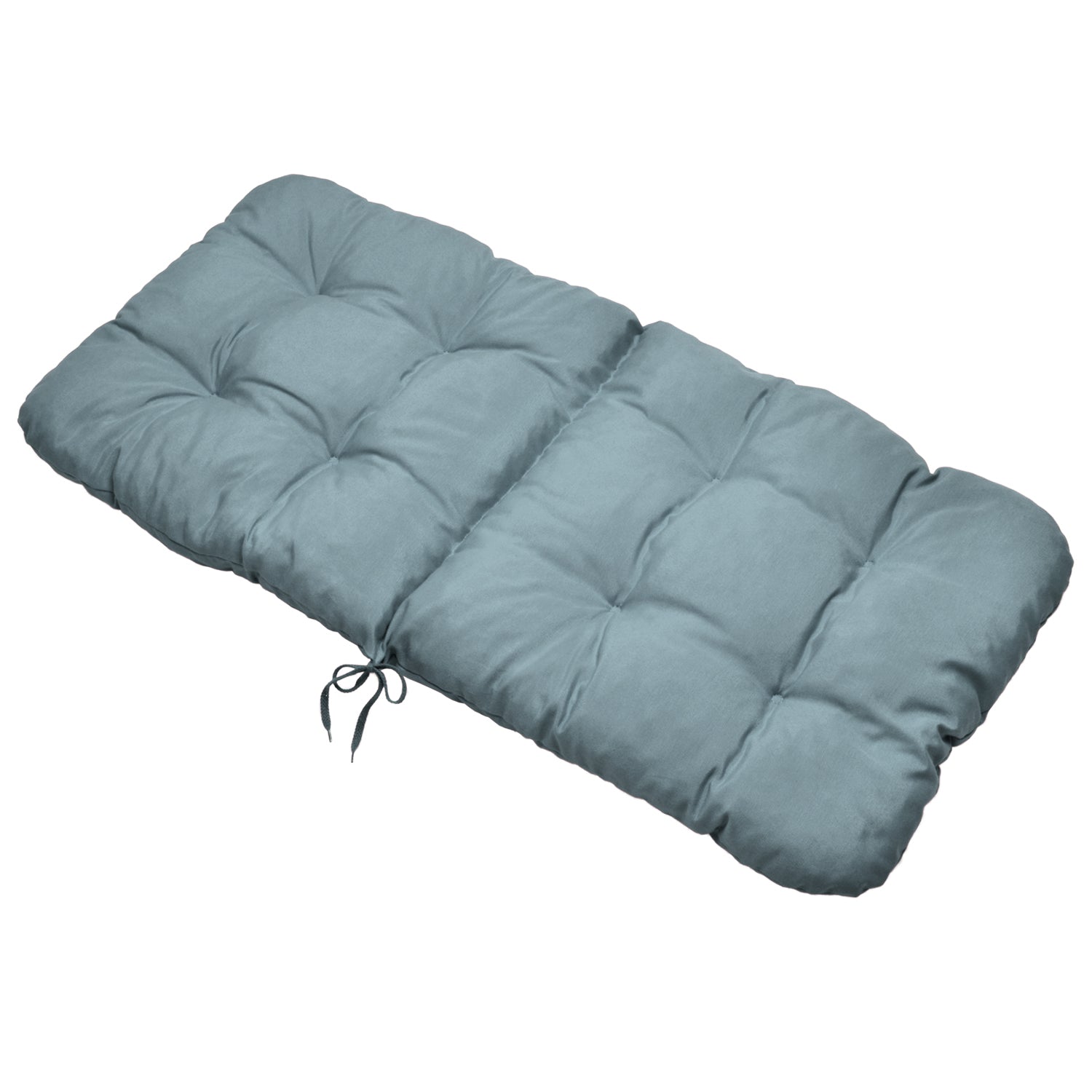 Beautissu Niederlehner Stuhlauflage 100x50x8 cm  – Gartenstuhl Sitzkis