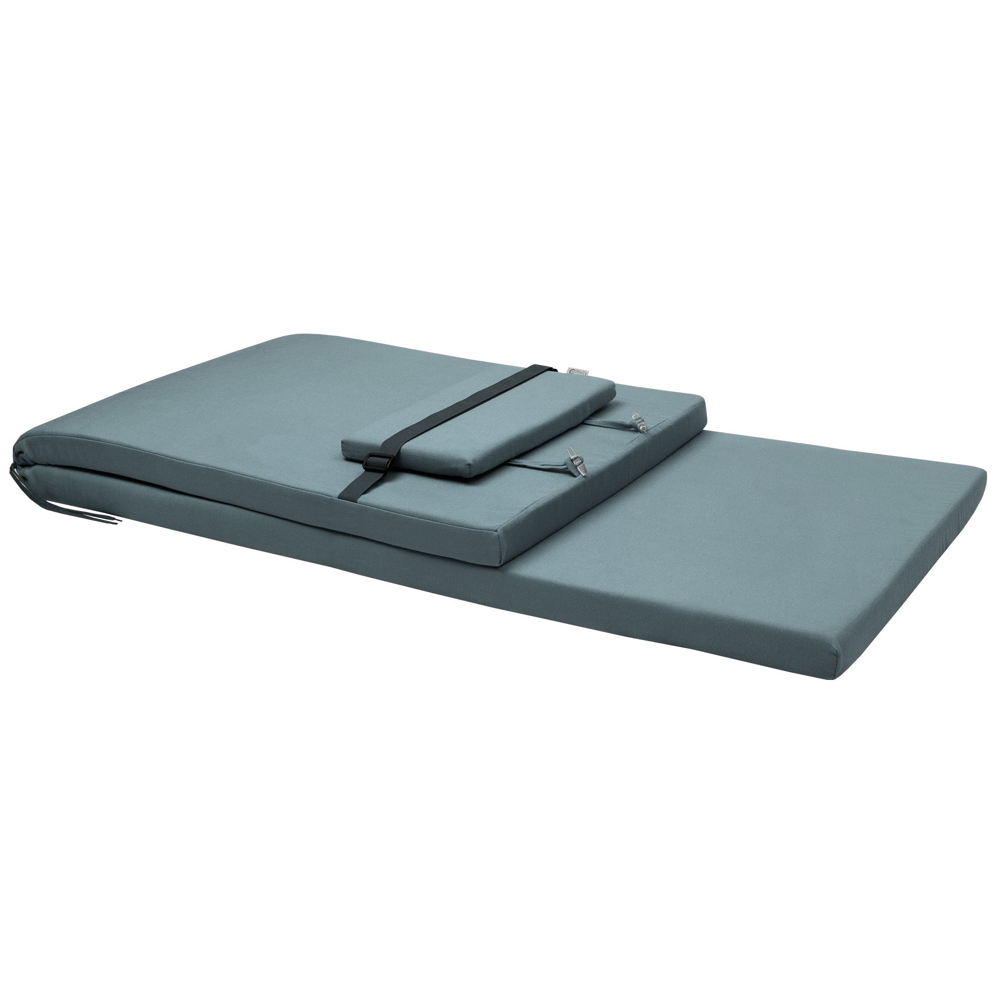 Beautissu Gartenliegenauflage Loft RL robuste, UV-beständige Rollliegenauflage 200x60x5 cm mit waschbarem Bezug