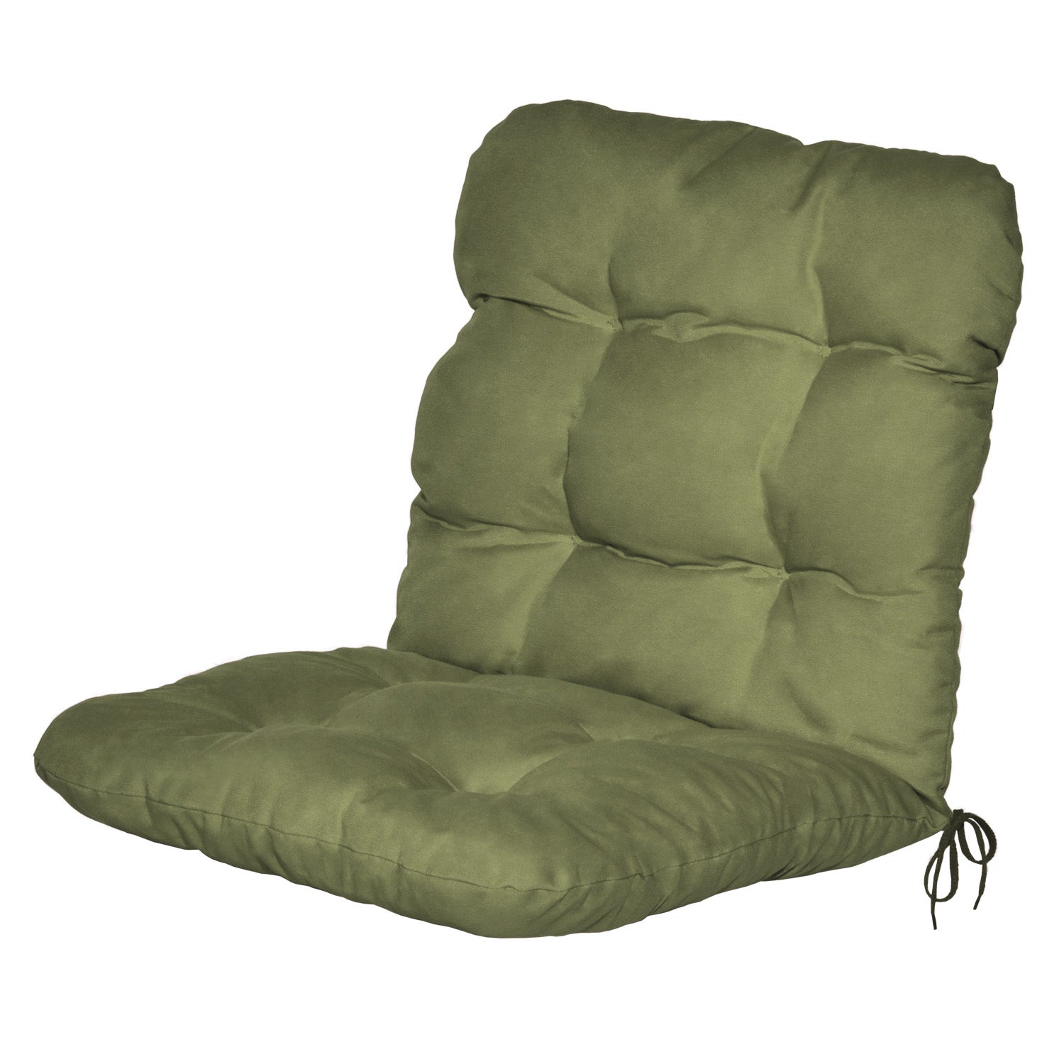 Beautissu Niederlehner Auflage 8 cm dickes Sitzkissen für Gartenstuhl mit UV-beständigem Polyesterbezug