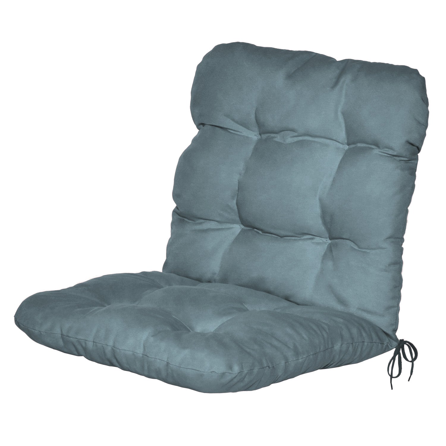 Bequeme Beautissu Niederlehner Auflage mit 8 cm Polsterung und UV-Schutz für Gartenstühle