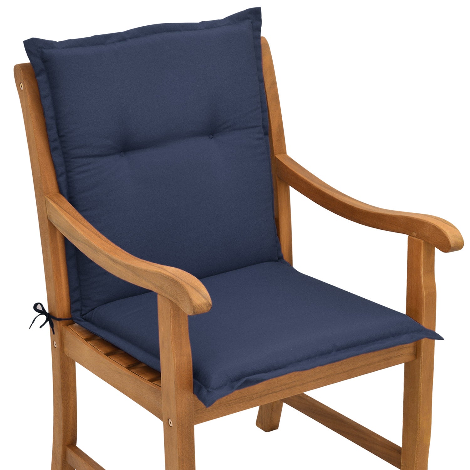 Beautissu Niederlehner Stuhlauflage 100x50x6 cm  – Gartenstuhl Sitzkis