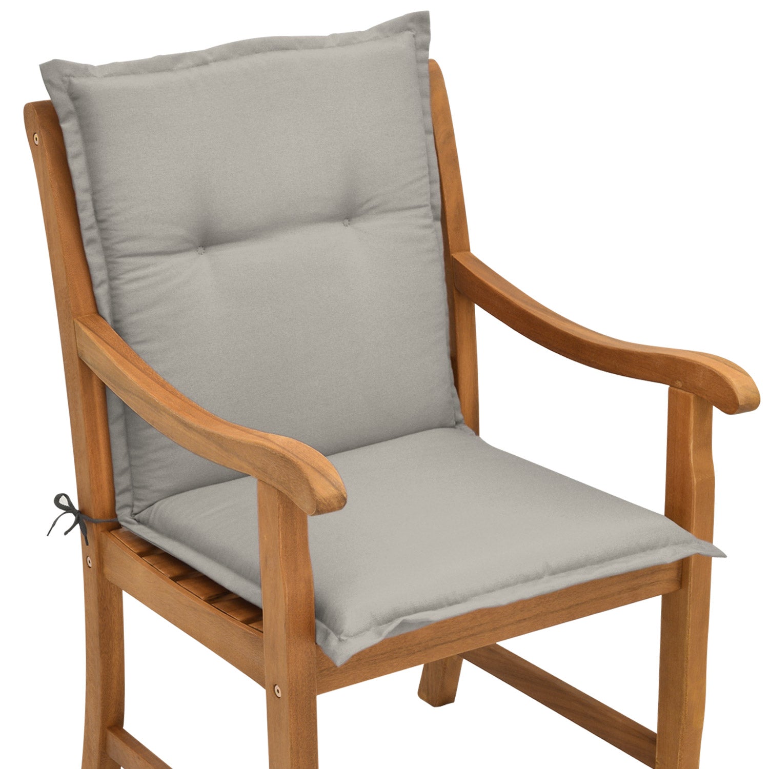 Beautissu Niederlehner Stuhlauflage 100x50x6 cm  – Gartenstuhl Sitzkis