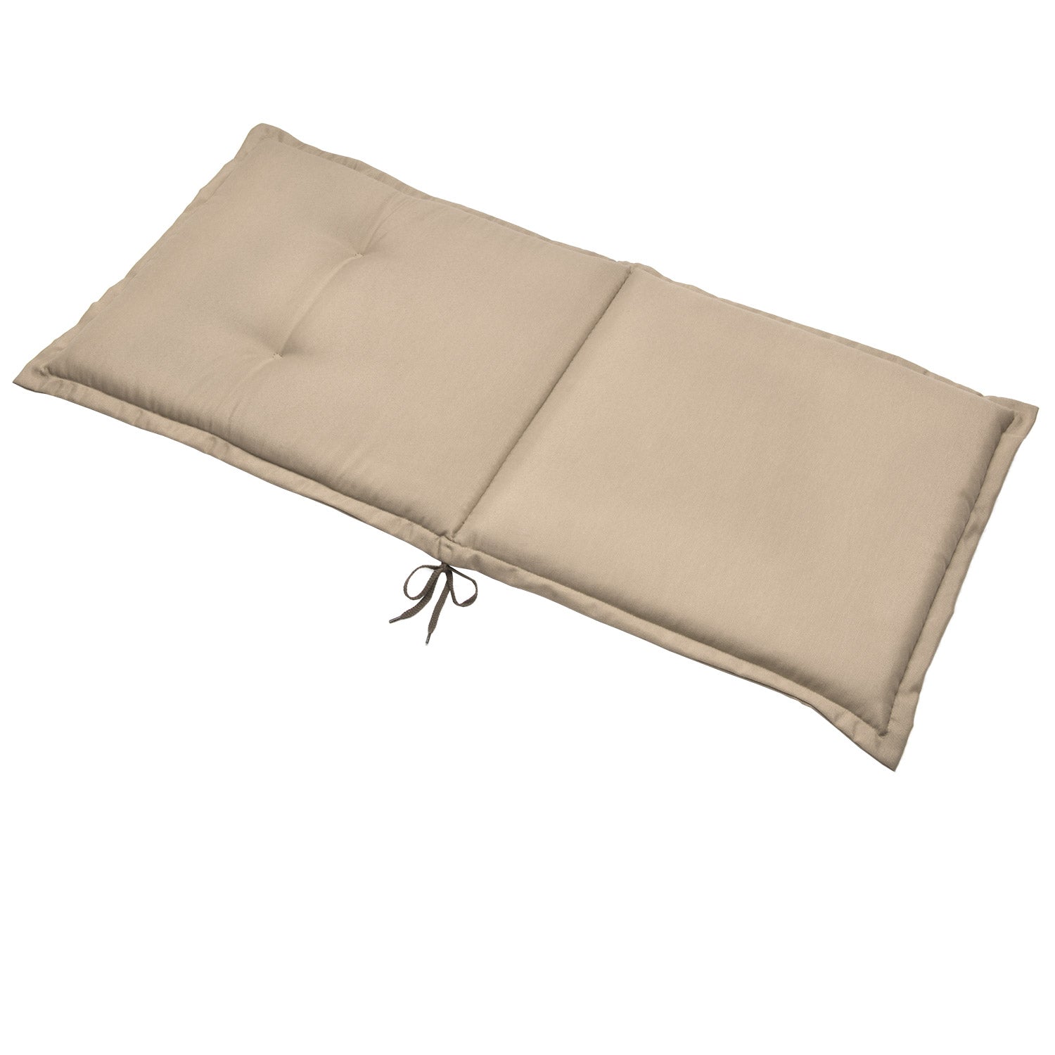 Beautissu Niederlehner Stuhlauflage 100x50x6 cm  – Gartenstuhl Sitzkis