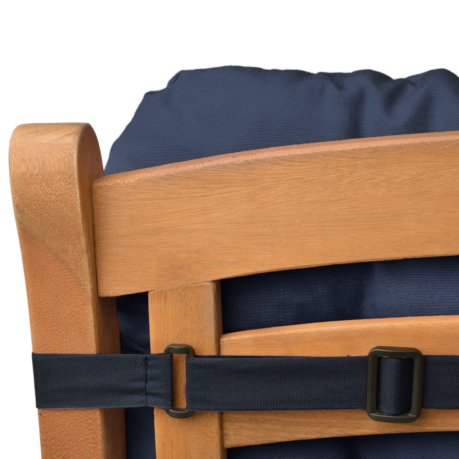 Beautissu Niederlehner Stuhlauflage 100x50x8 cm  – Gartenstuhl Sitzkis