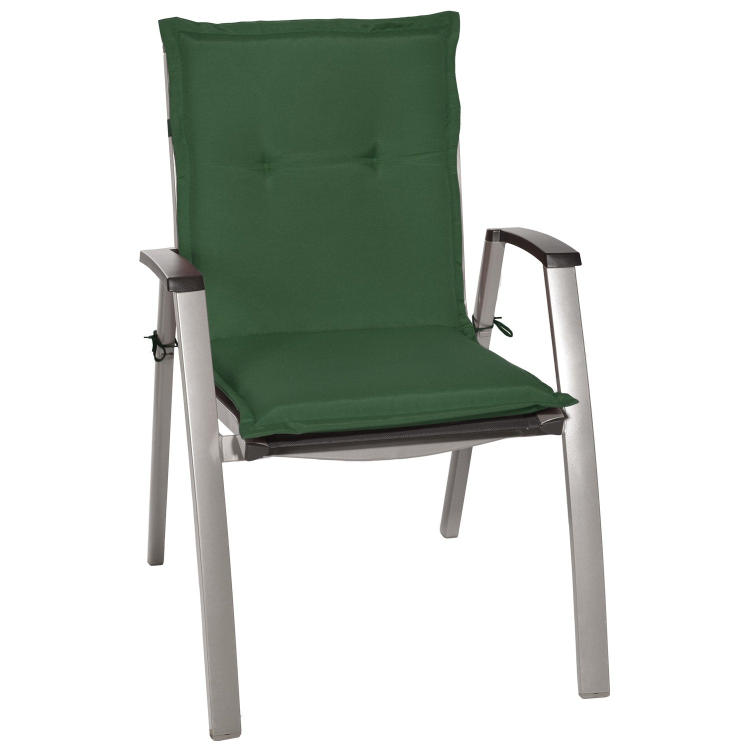 Beautissu Niederlehner Stuhlauflage 100x50x6 cm  – Gartenstuhl Sitzkis