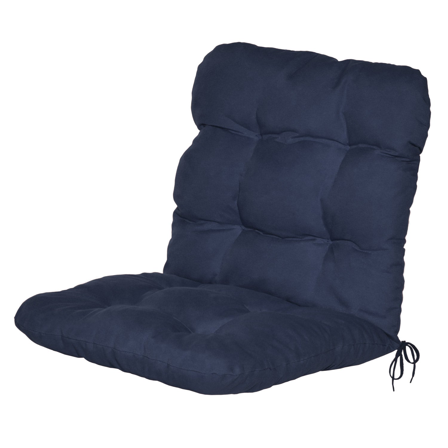 Beautissu Niederlehner Stuhlauflage 100x50x8 cm  – Gartenstuhl Sitzkis