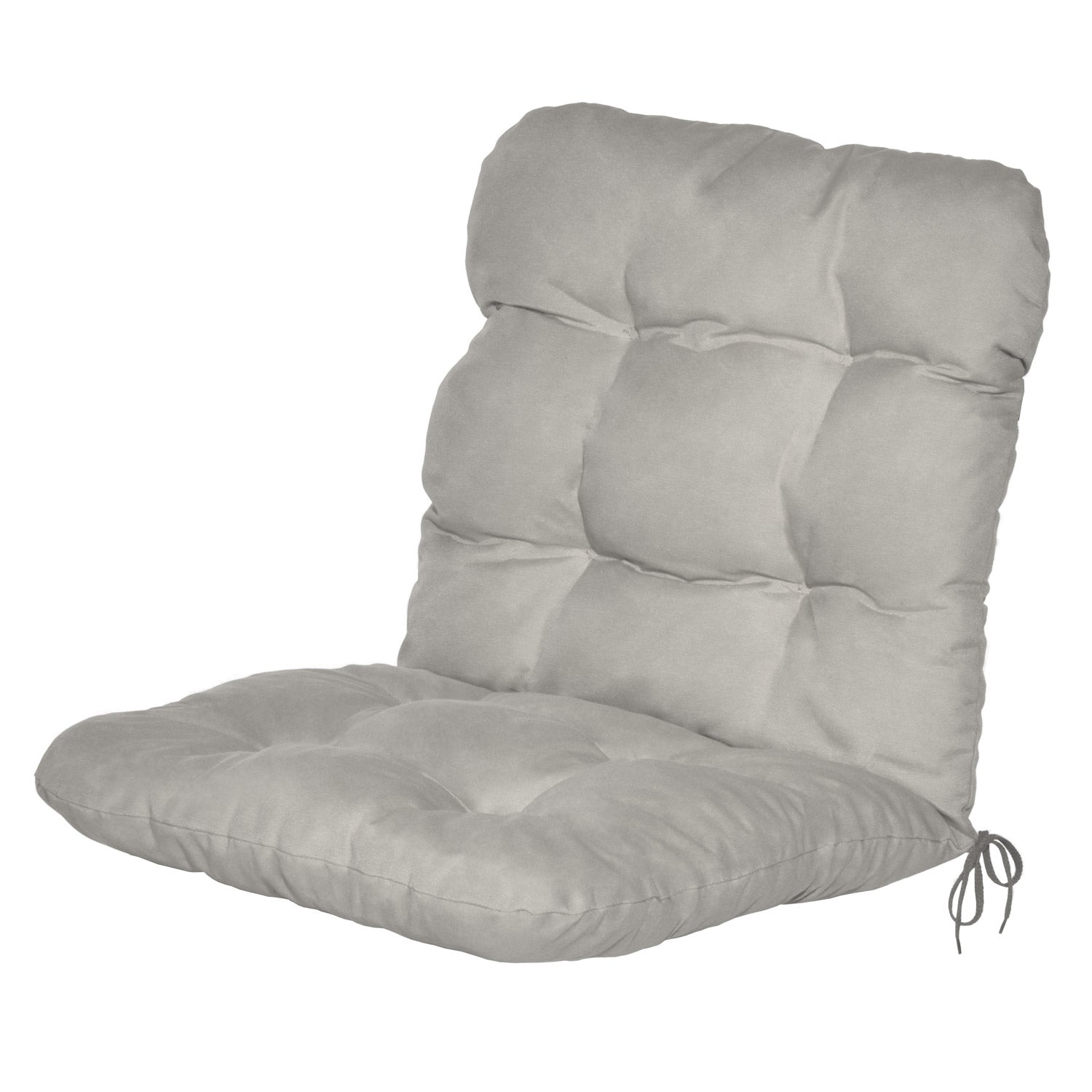 Beautissu Niederlehner Stuhlauflage 100x50x8 cm  – Gartenstuhl Sitzkis