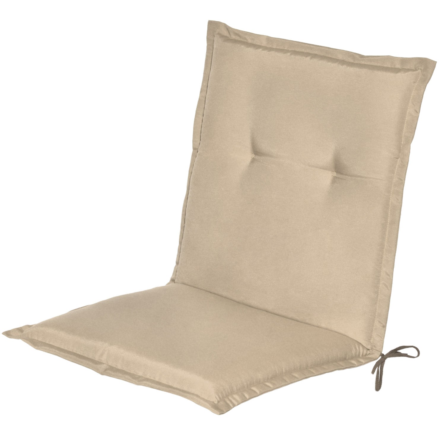 Beautissu Niederlehner Stuhlauflage 100x50x6 cm  – Gartenstuhl Sitzkis