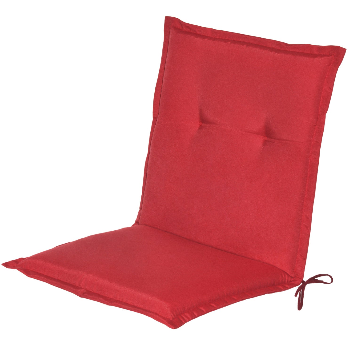 Beautissu Niederlehner Stuhlauflage 100x50x6 cm  – Gartenstuhl Sitzkis