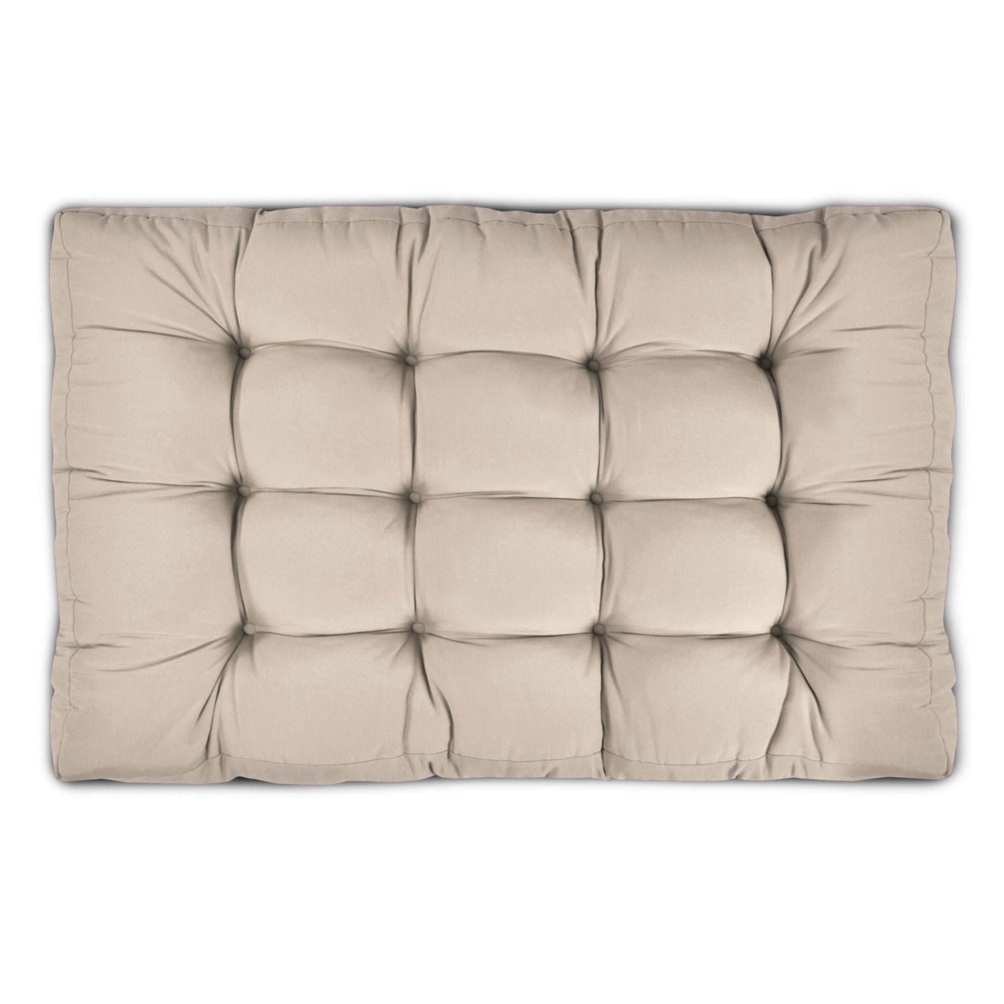 Beautissu Outdoor Palettenkissen Rücken-, Sitz- & Seitenkissen für Eur