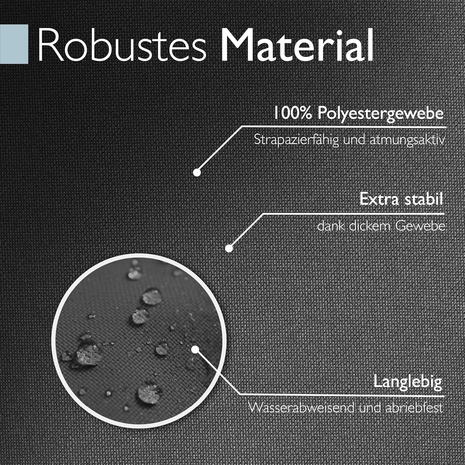 Beautissu Große Aufbewahrungstasche für Bettdecken, Kissen & Gartenauf