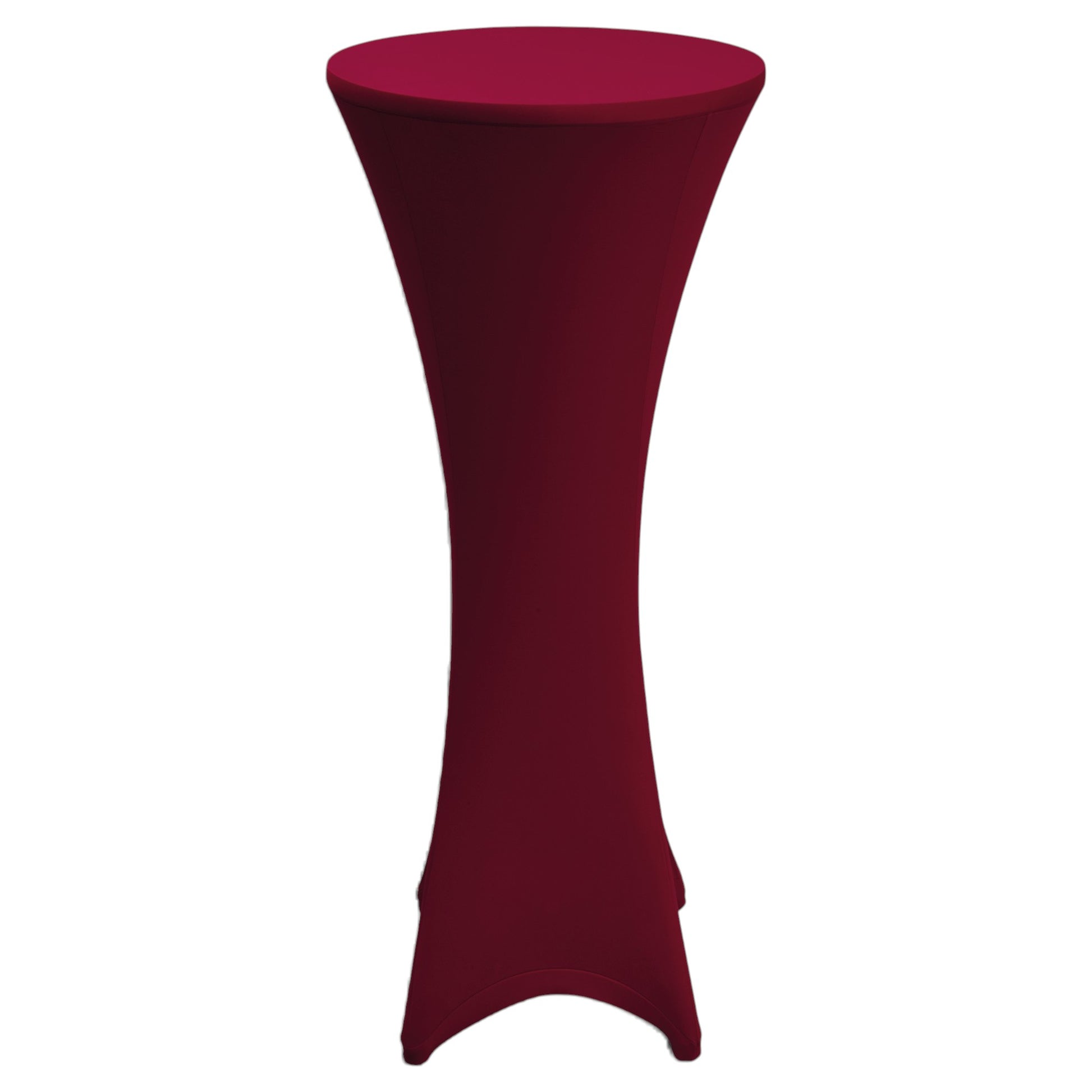 Beautissu 2er Set Stretch Stehtischhusse für Stehtische Ø 60/70/80 cm 