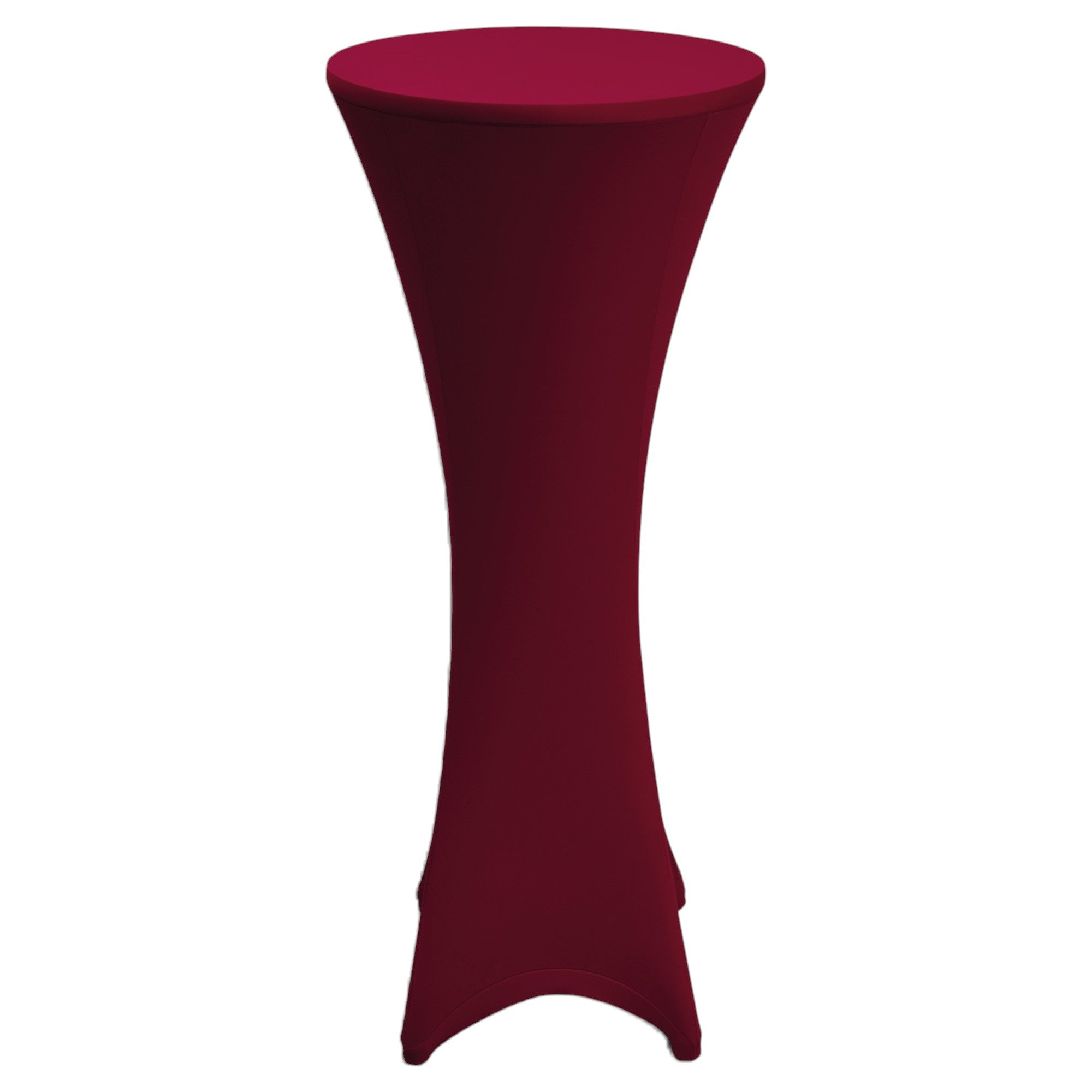 Beautissu 2er Set Stretch Stehtischhusse für Stehtische Ø 60/70/80 cm 